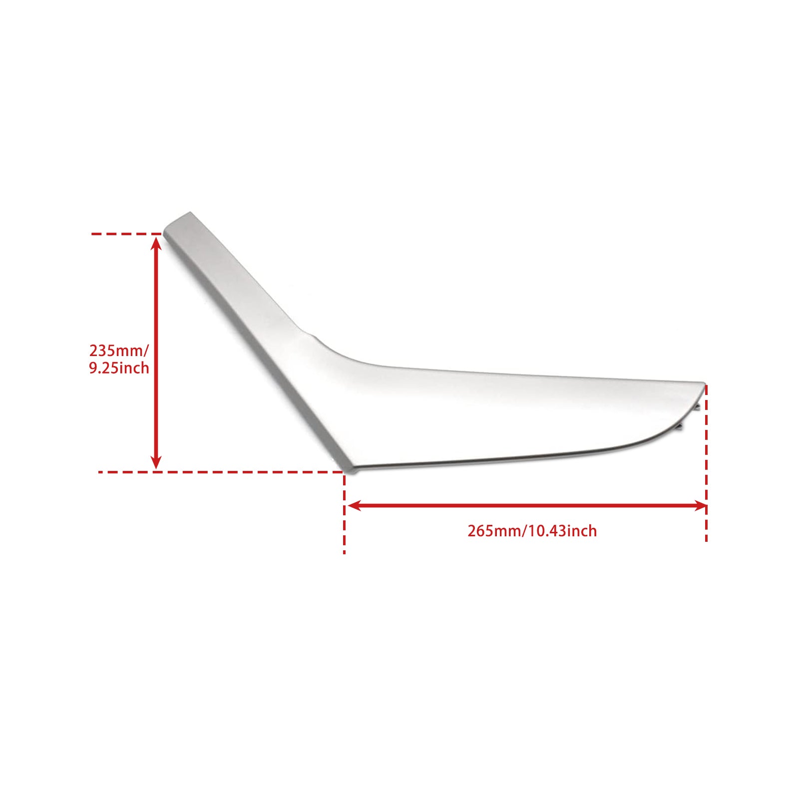 2009-2013 VW Golf 6 MK6 2 pièces gauche & Garniture de poignée de porte intérieure droite