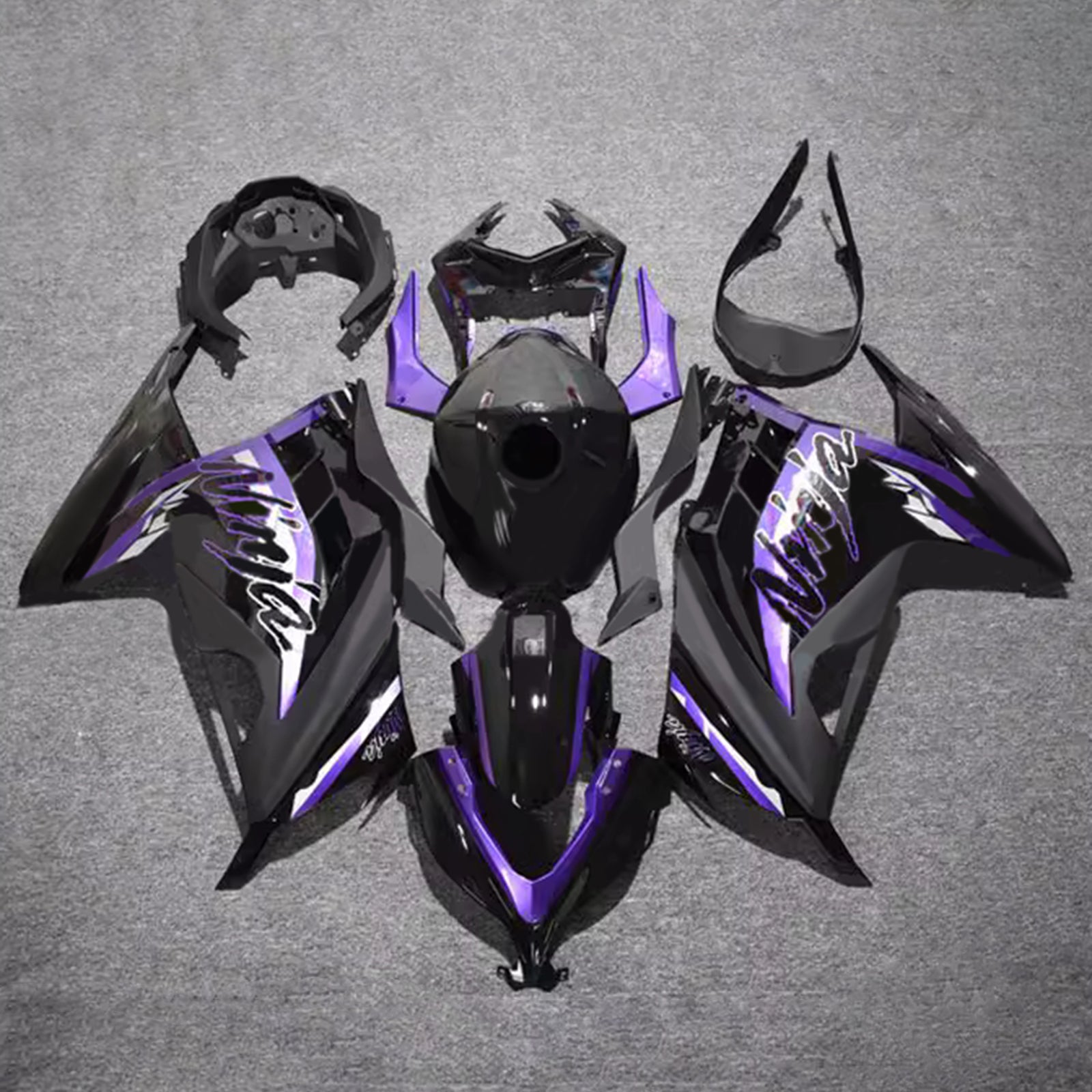 Injection Fairing Kit Bodywork Plastic ABS fit For Kawasaki EX300 Ninja300 2013-2024