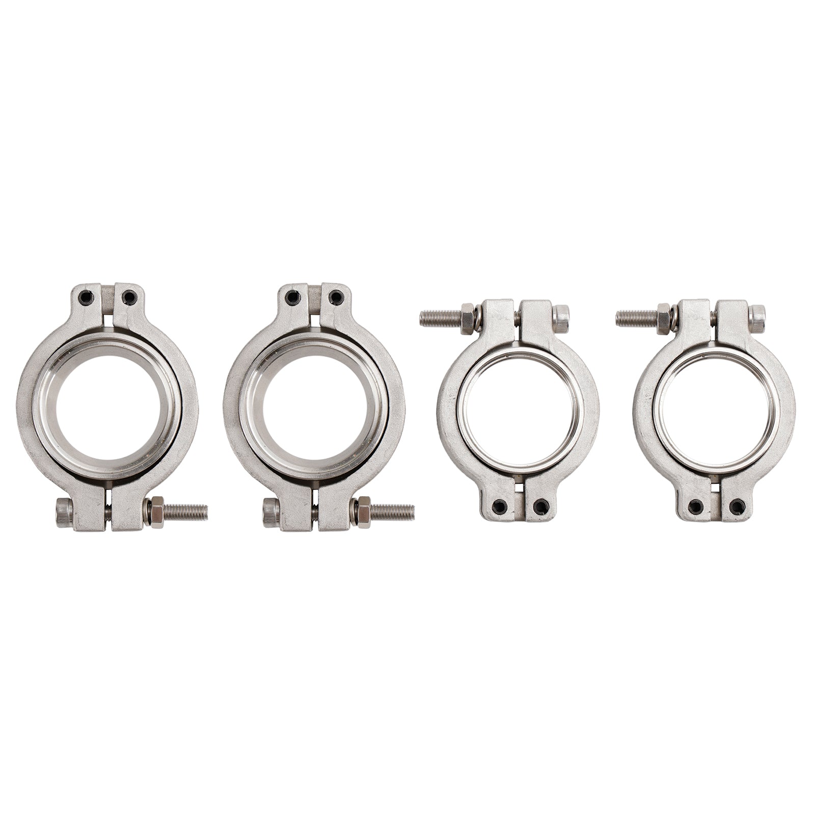 4PC TiAL MV-S 38mm Wastegate V-Band Clamp Set Kit with Screws Nuts and Seals