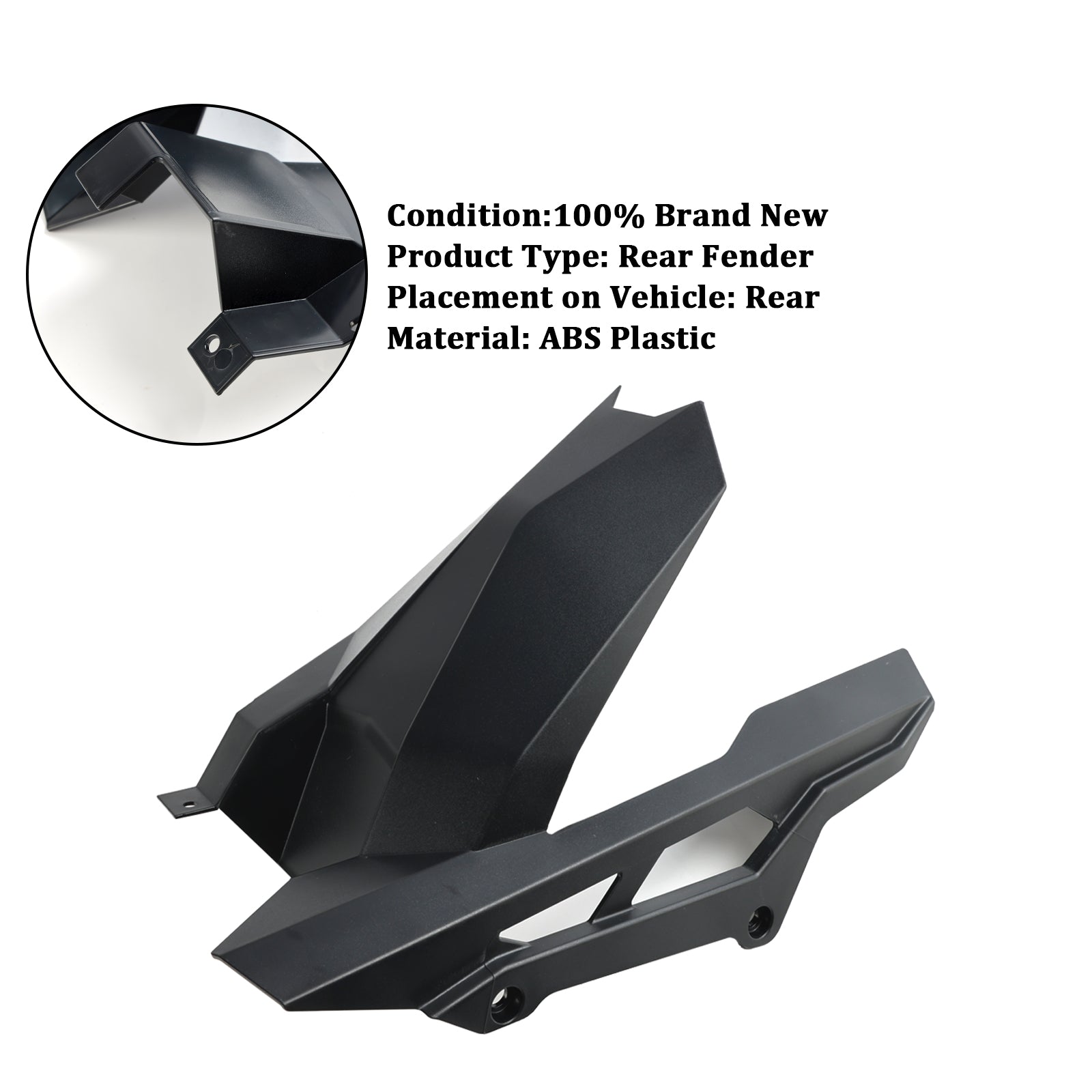 2023-2024 Kawasaki ZX-4R achterspatbord spatbord kuipkuip