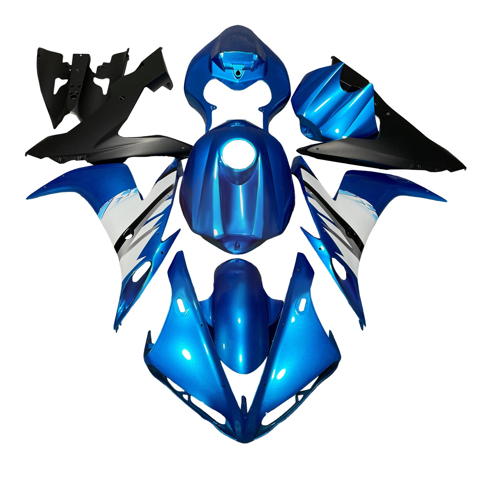 Injection Fairing Kit Bodywork Plastic ABS For Yamaha YZFR1 YZF-R1 2004-2006