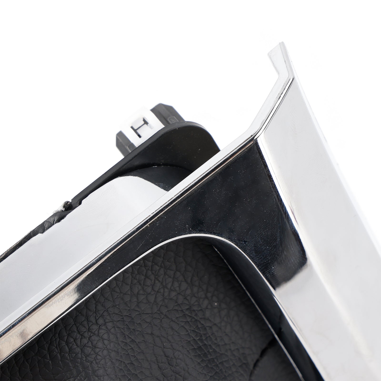 2015-2017 Ford Mustang Manual Gear Shift Boot Chrome Sync Trim GR3Z-7277-AA