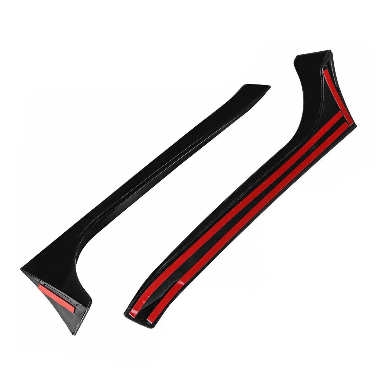 2008-2013 VW Golf MK6 GTI Glanzend zwart paar achterruitvleugelspoiler