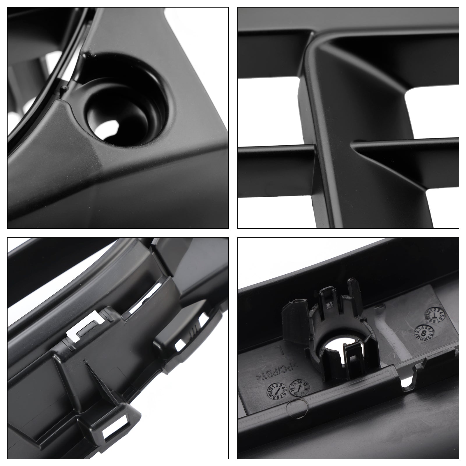 2014-2017 Porsche Macan GTS 95B voorbumpergrillrooster 95B807683-AG-0K1