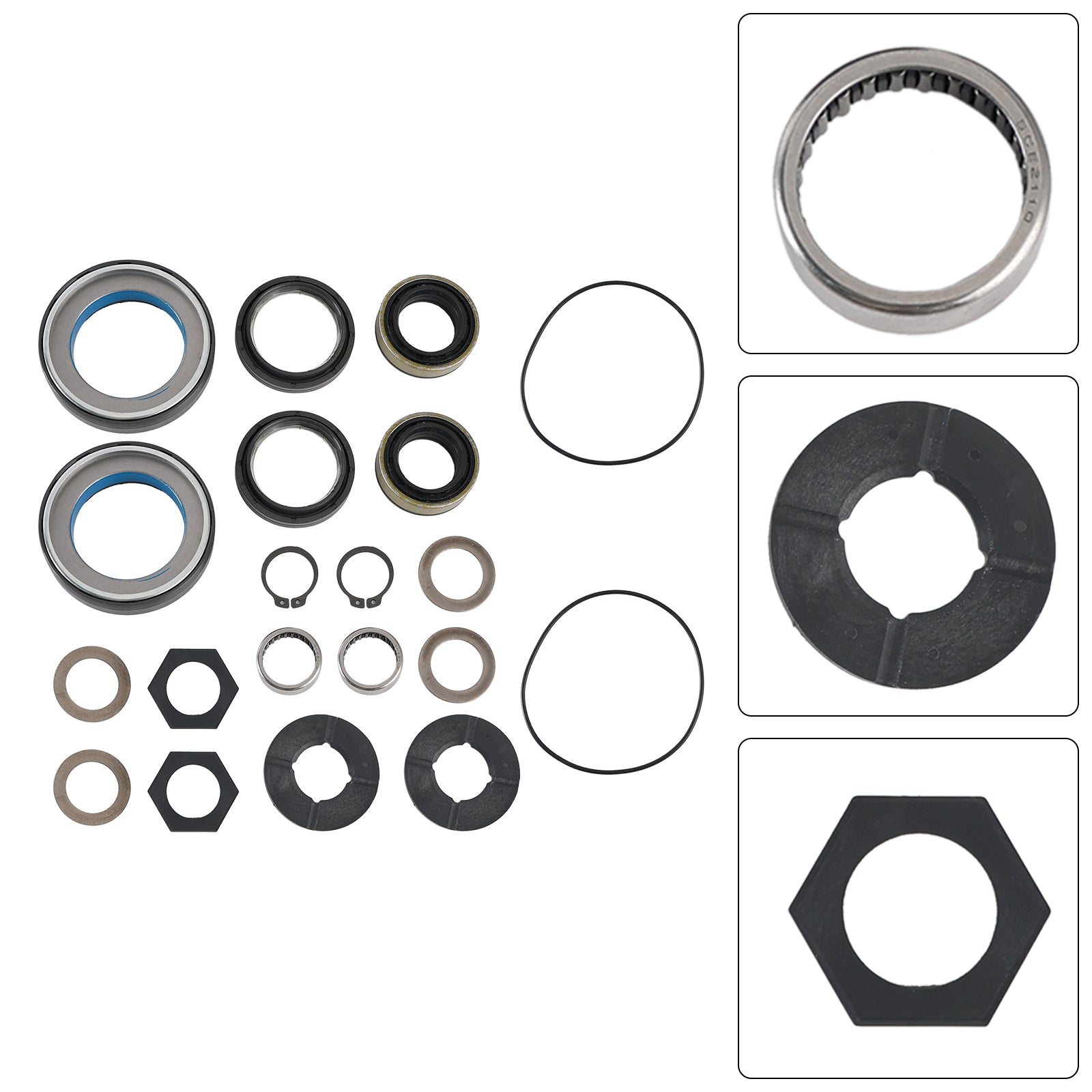 Súprava prednej nápravy a tlačovej podložky Fit Ford Excursion F250 F350 1998-2004