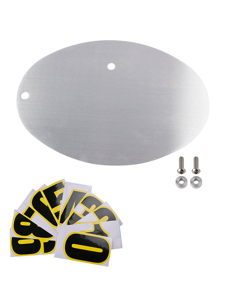 Plaque d'immatriculation de moto universelle bricol