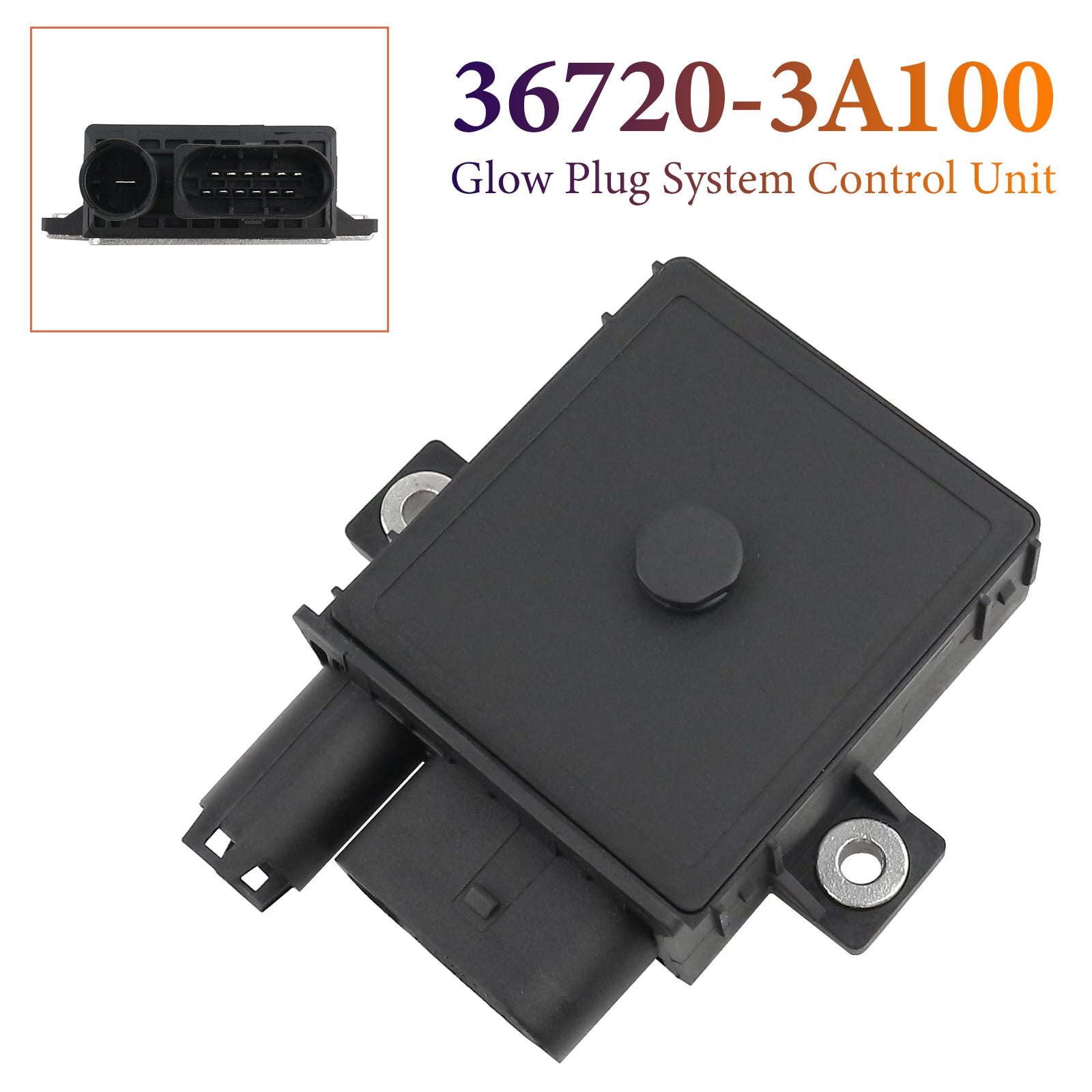 03/2006 - 12/2009 For HYUNDAI SANTA FE II (CM) 2.2 CRDi GLS 4x4 2188 110 150 SUV Glow Plug System Control Unit 36720-3A100