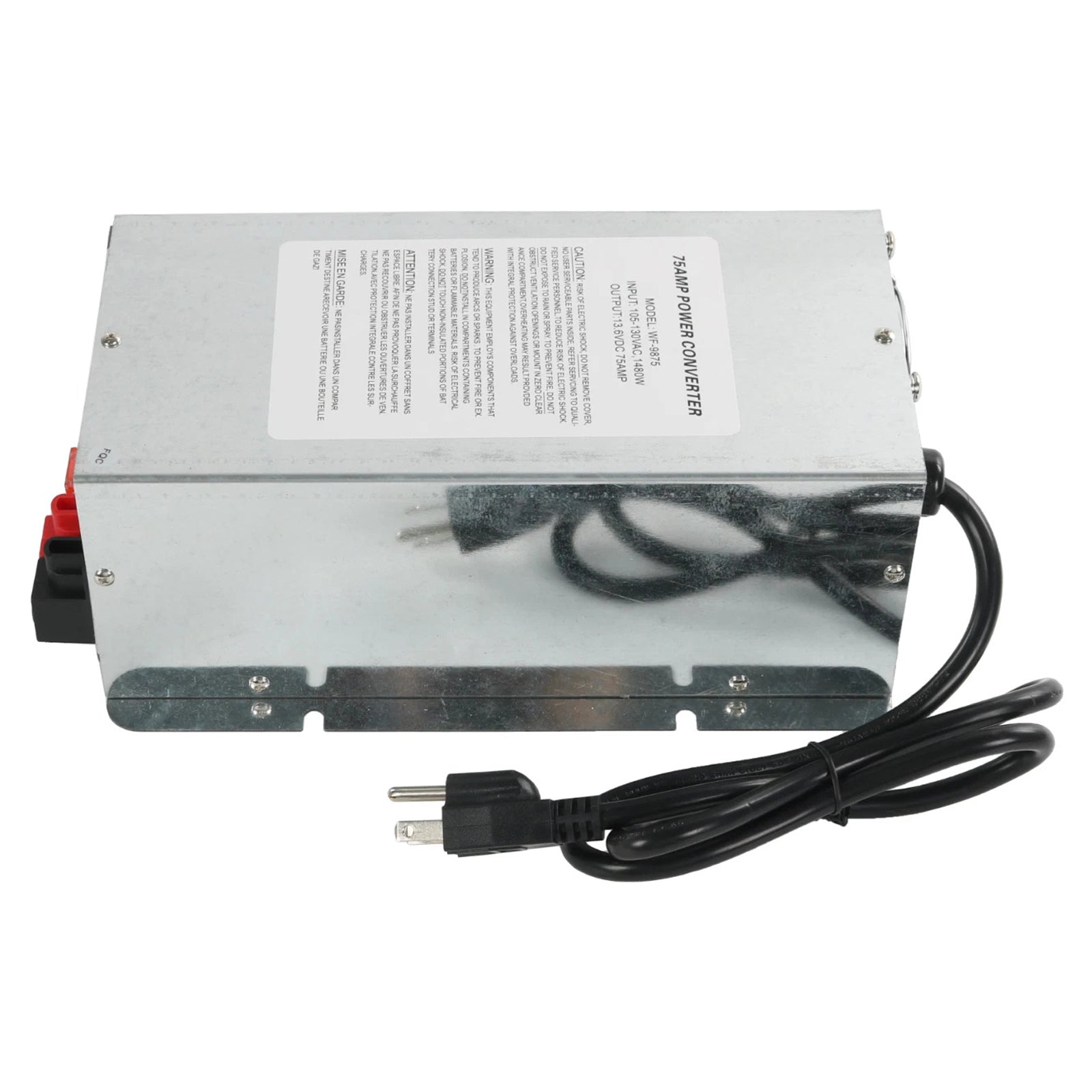 WF-9875 Converter Charger 75 Amp DC Output Deck-Mounted Converter Charger