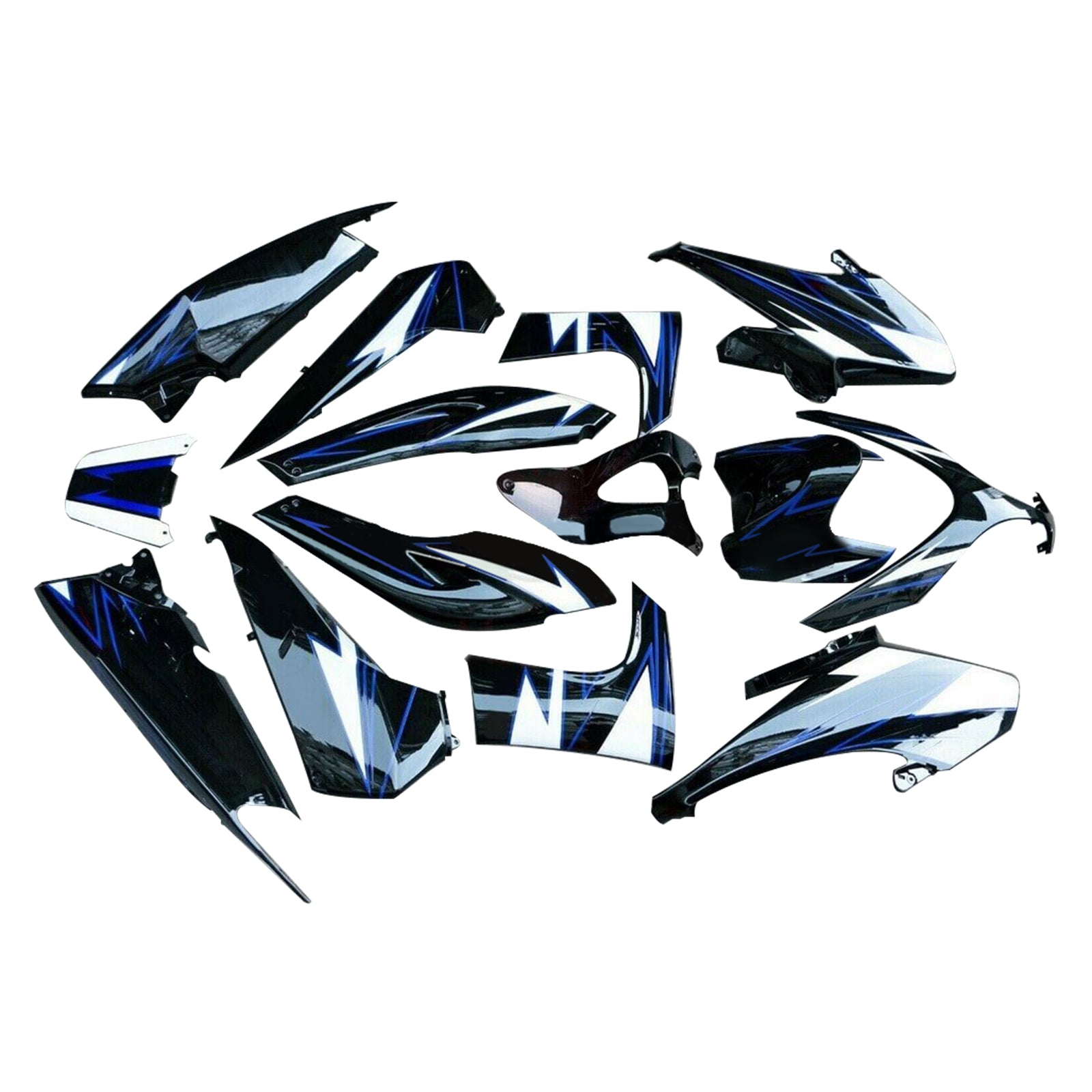 2008-2012 YAMAHA T-MAX XP500 injektionsmässa kit Bodywork Plastic ABS
