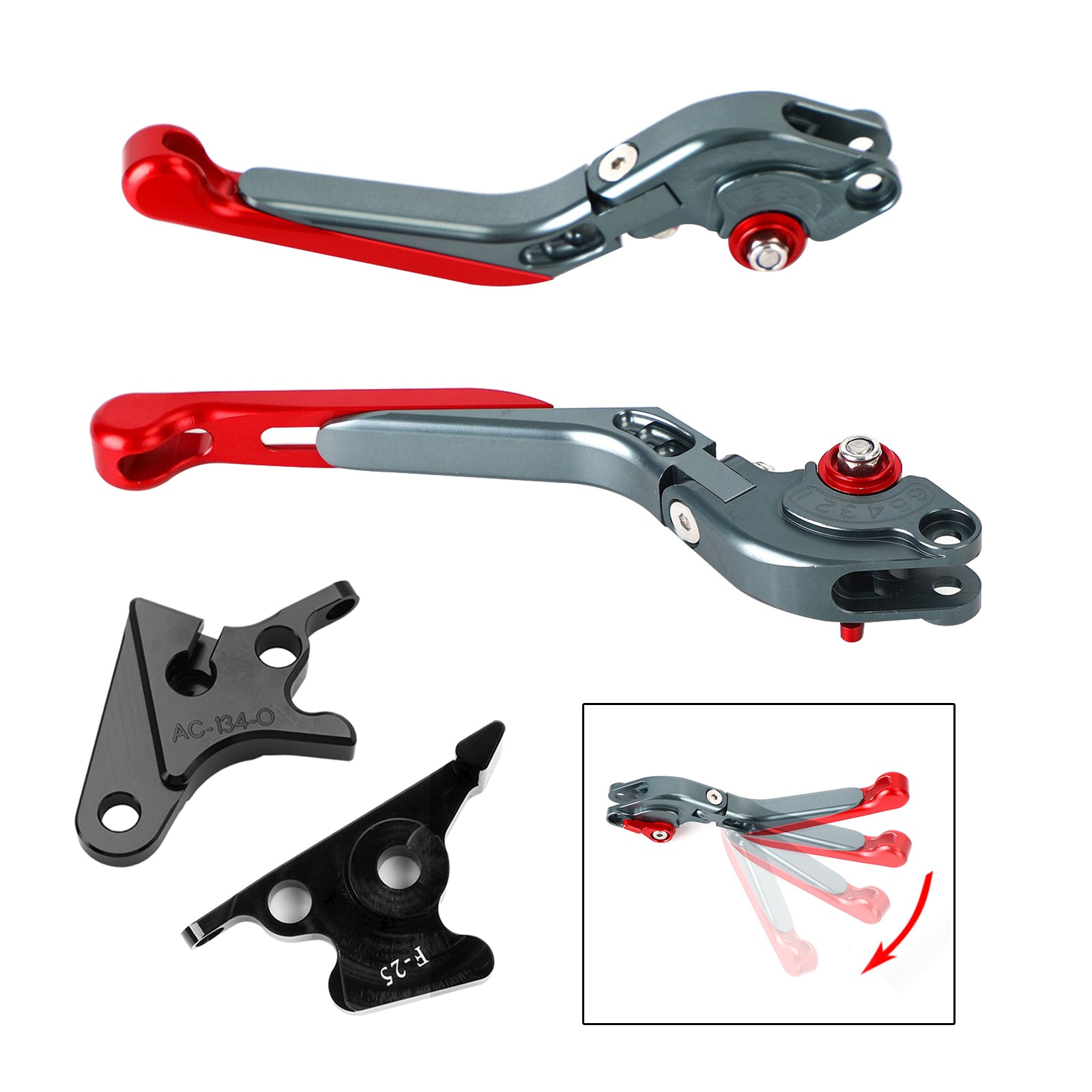 2021-2023 HONDA CB350 Hness GB350 CB350 Palanca de freno de embrague ajustable