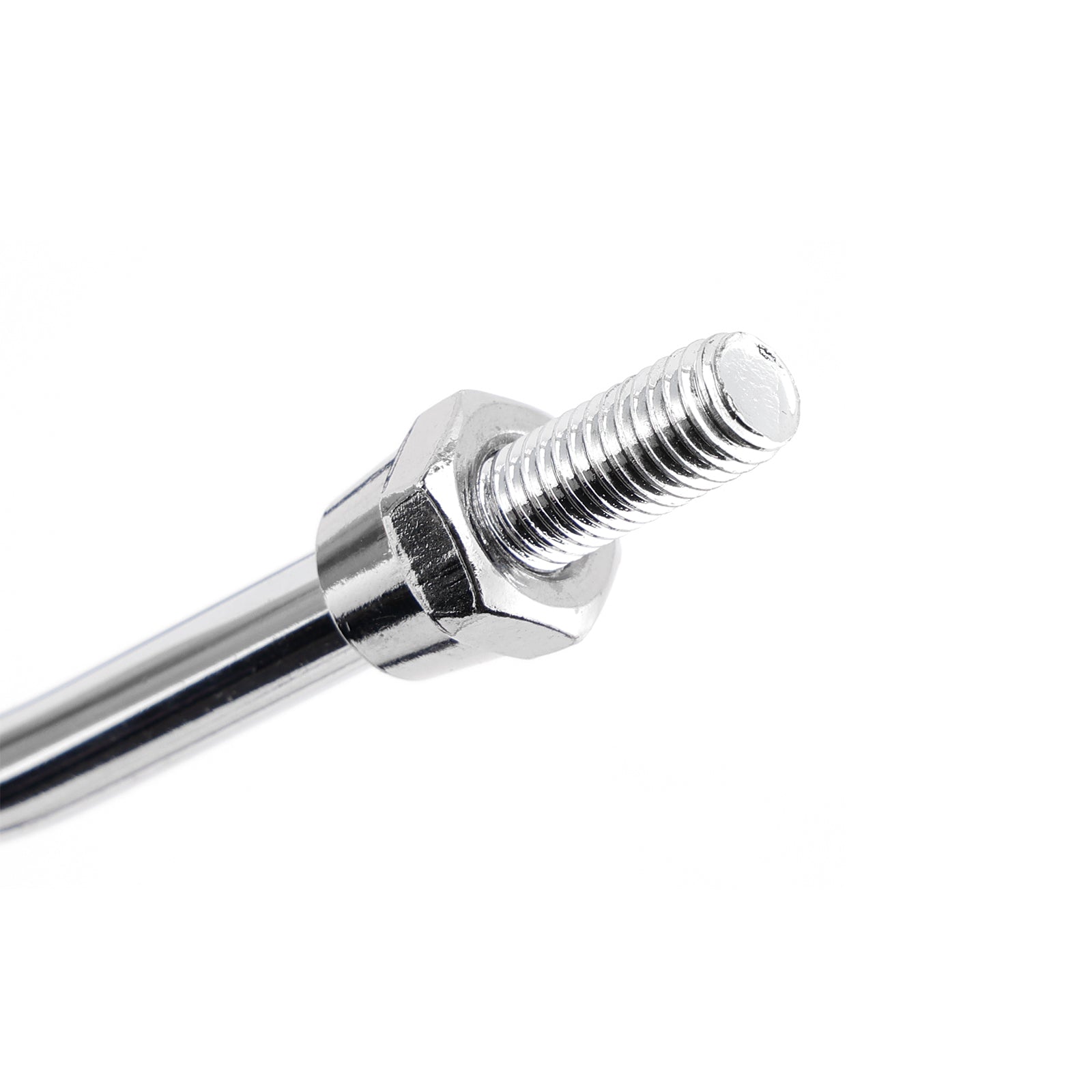 Okrúhla čierna s chrómovým zrkadlom 8 mm pre honda na/nc/nn/nq/nx/pa/se/tg50 c70