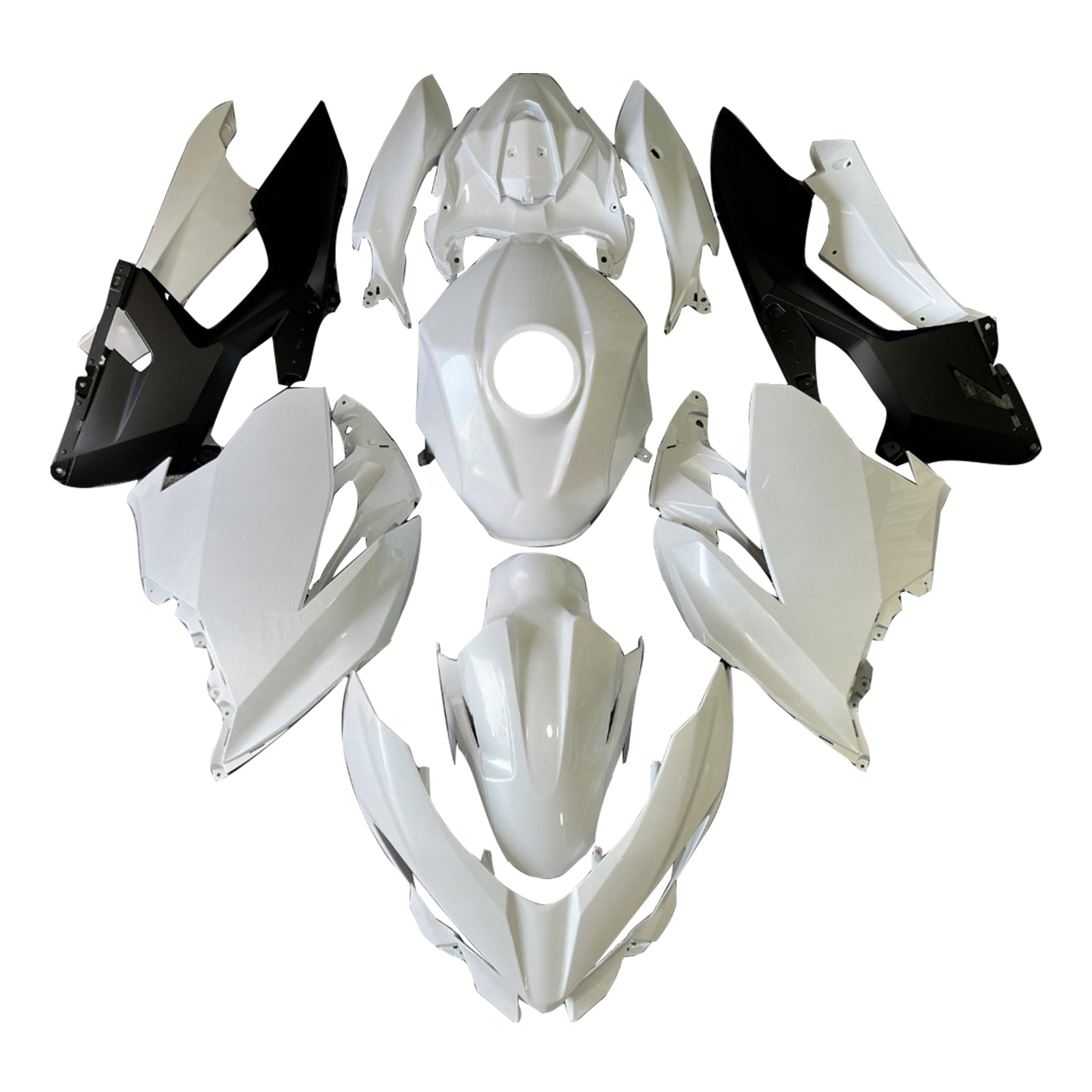 Injectiekuipset carrosserie kunststof ABS geschikt voor Kawasaki EX400 Ninja400 2018-2024