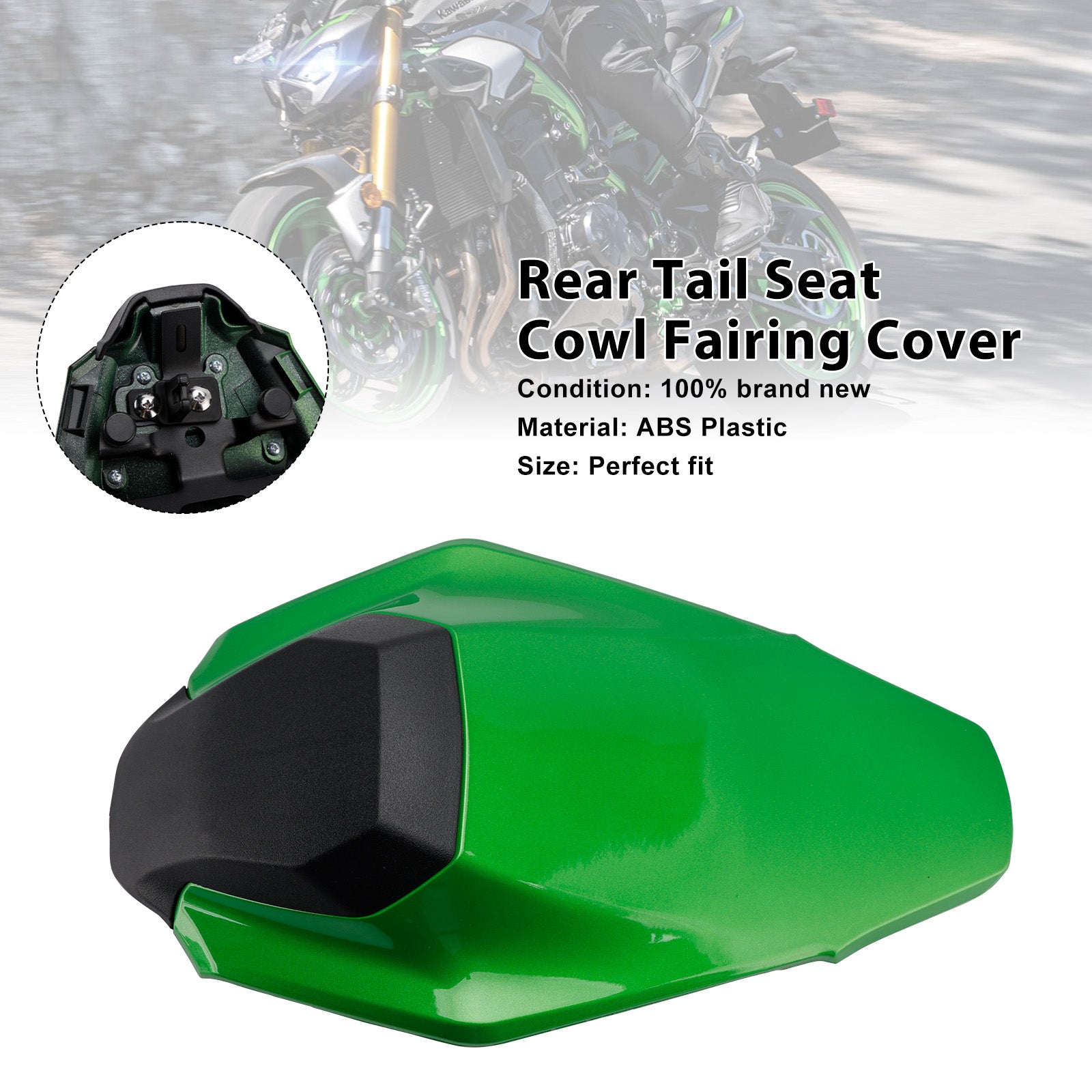 Rear Tail Seat Cowl Fairing Cover For Kawasaki Z900 Z900SE 2025-2026