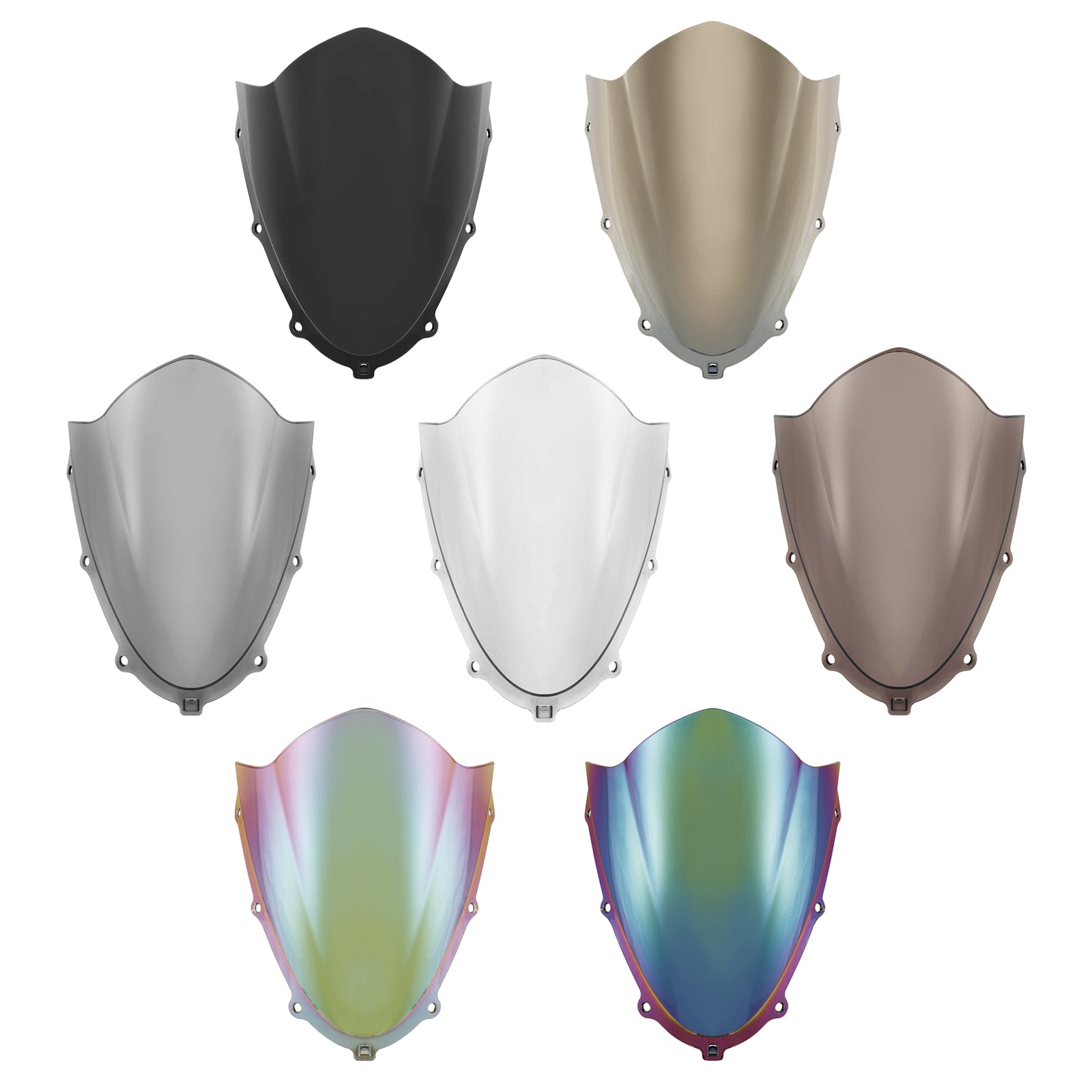 2018-2022 Suzuki GSXR125 GSXR150 Černé sklo čelného skla