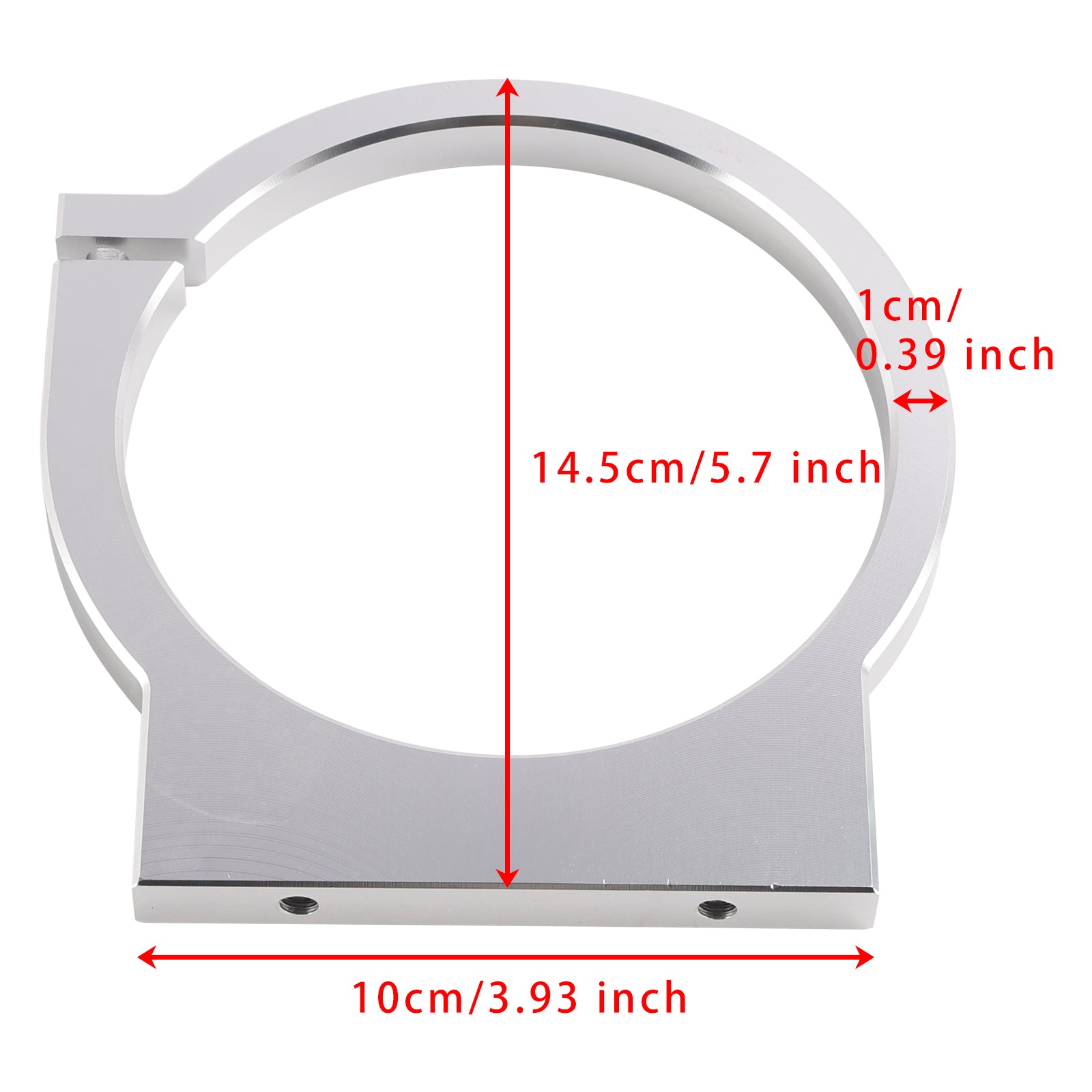 2-pack 2lb lustgasflaskhållare 2.5 4-3/8" Flaskans diameter Tankfäste