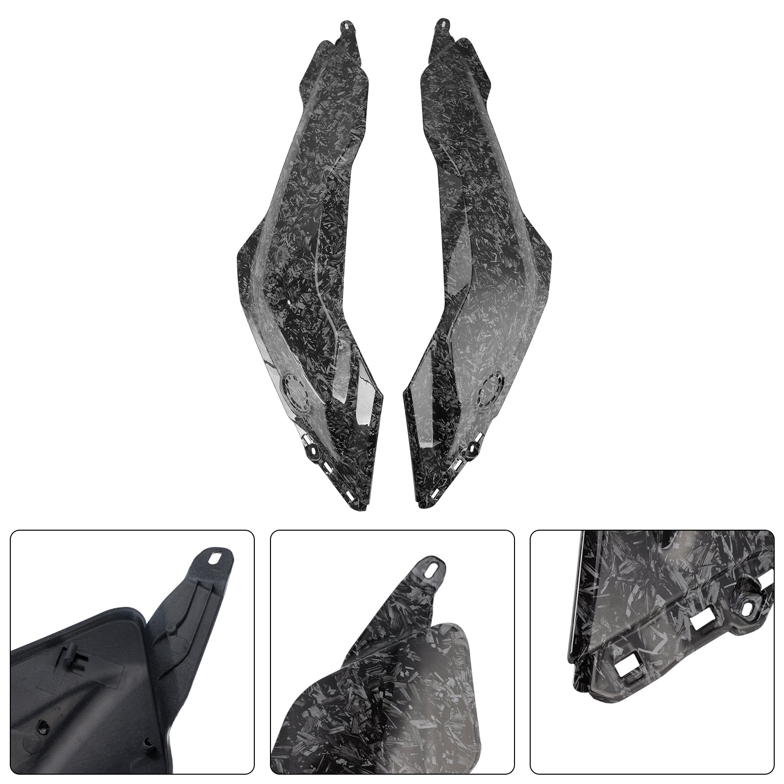 2024-2025 BMW R1300GS Side Gas Tank Frame Painel de capa de fada de capa de fada
