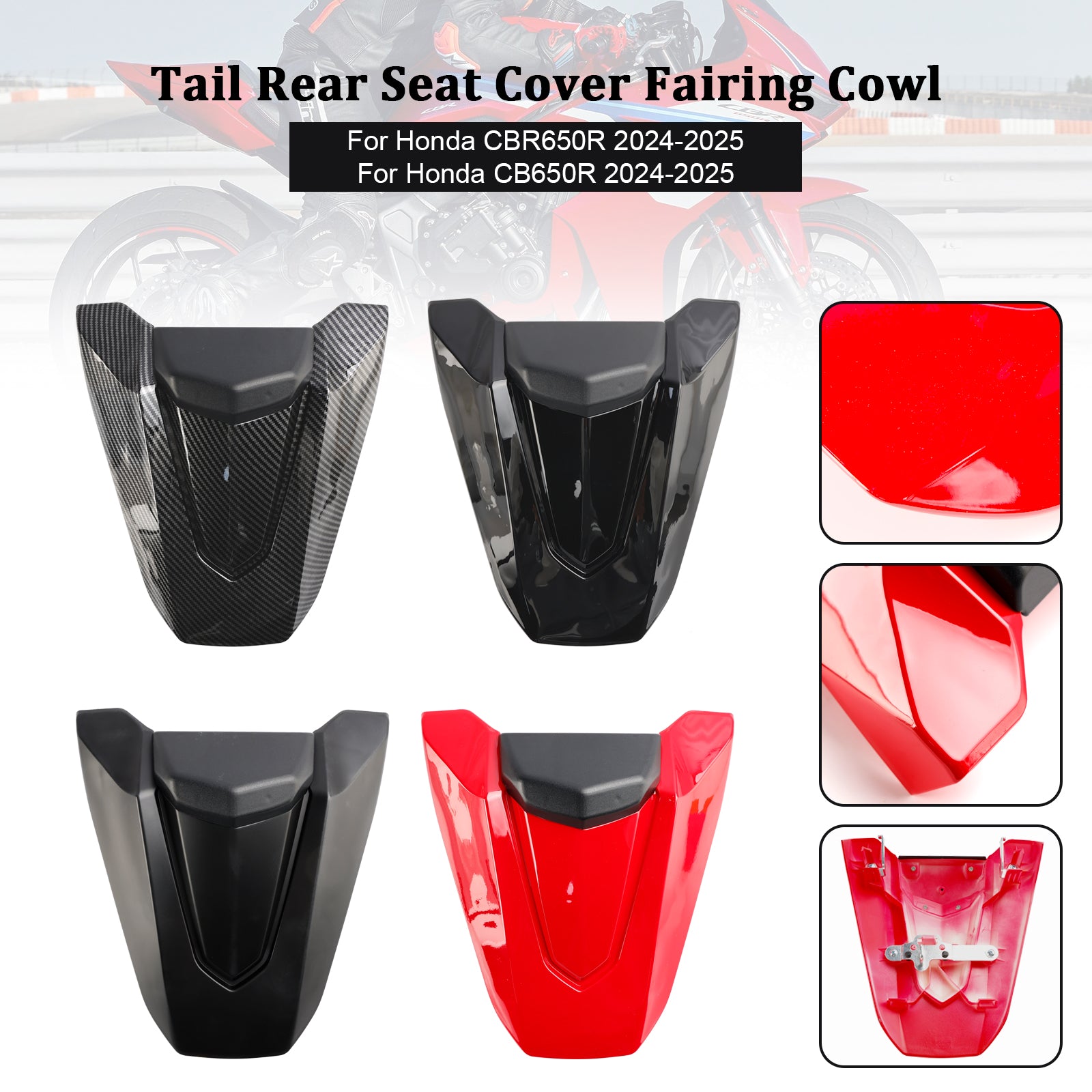 2024-2025 Honda CBR650R CB650R Kryt zadného chvosta