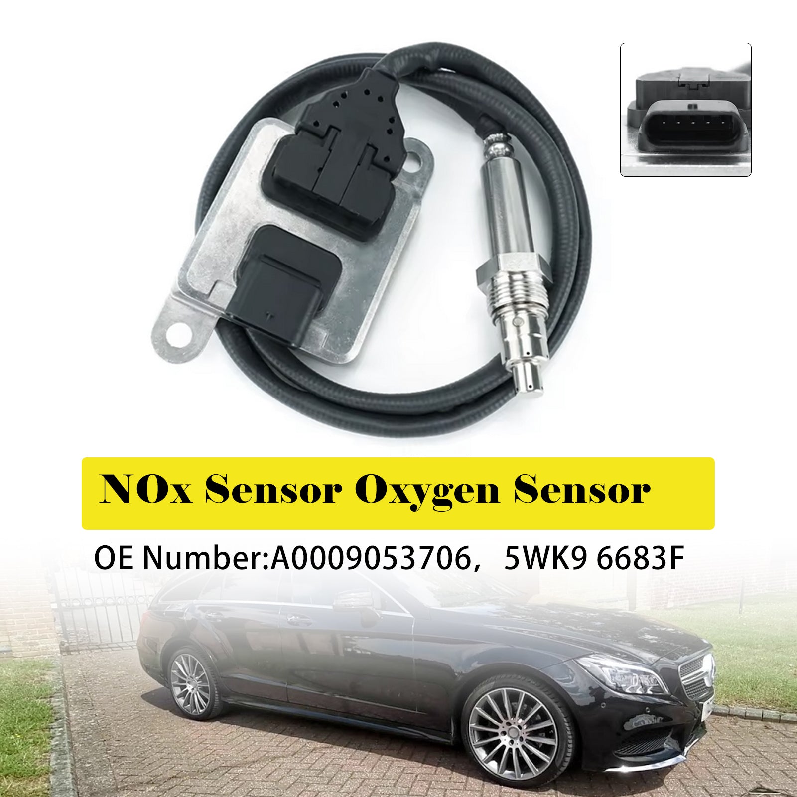 NOx Sensor Oxygen Sensor A0009053706 For Mercedes-Benz CLS W205 S205 W166