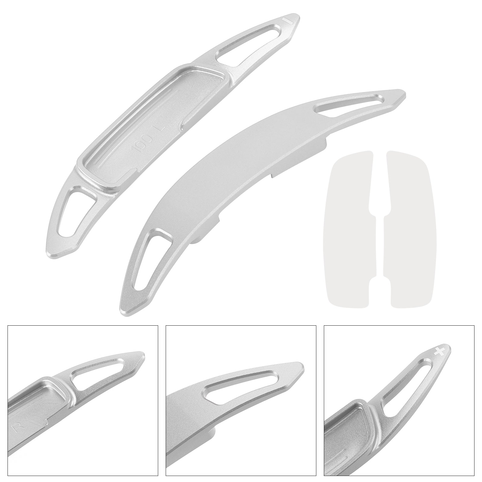 Steering Wheel Paddle Shifter Extension For Renault Clio Captur Aluminium