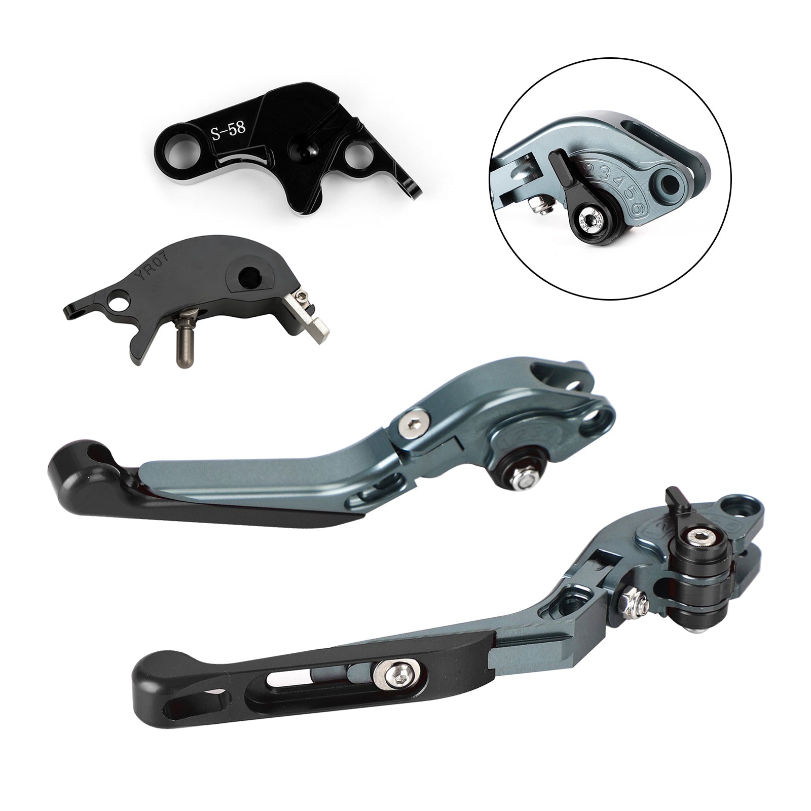 2022-2023 YAMAHA YZF R7 MT-10/SP FZ-10/SP Palanca de freno de embrague ajustable