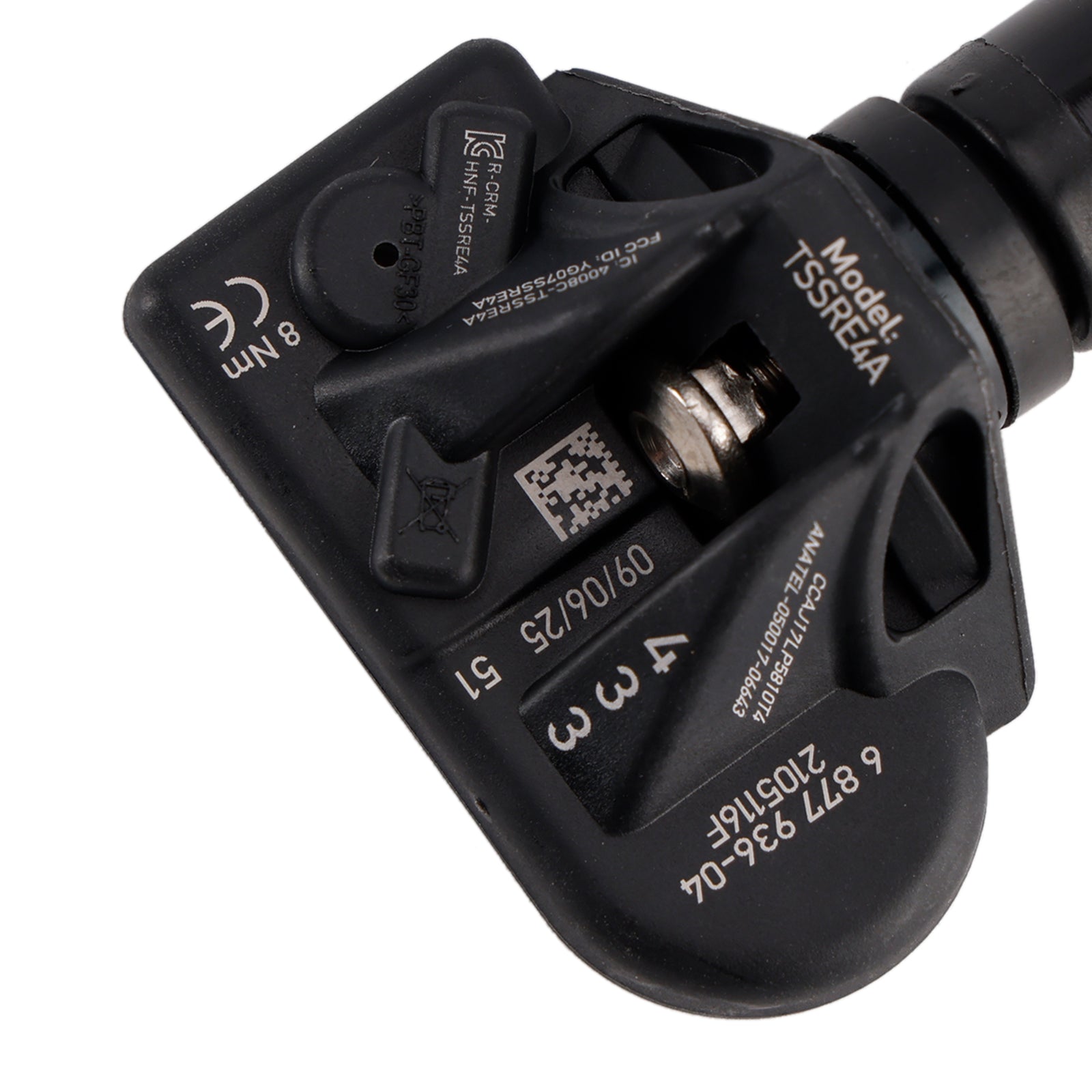 4X Sensor de presión de neumáticos 6877936 para BMW Serie 5 G30 G31 F40 Serie 3 G20 G21