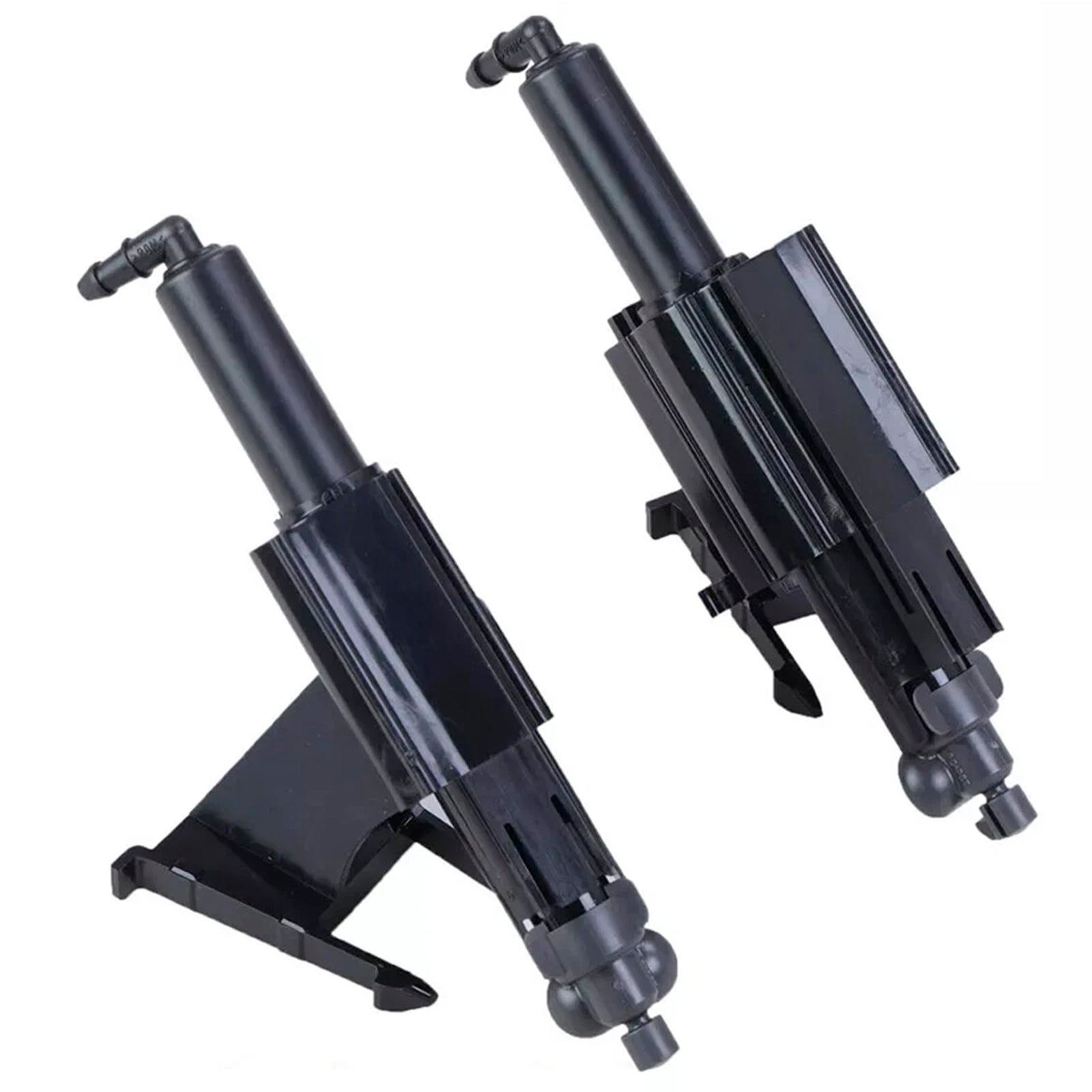 1 Pair Front Headlight Spray Washer Nozzle For Ford Focus MK 3 2010-2017