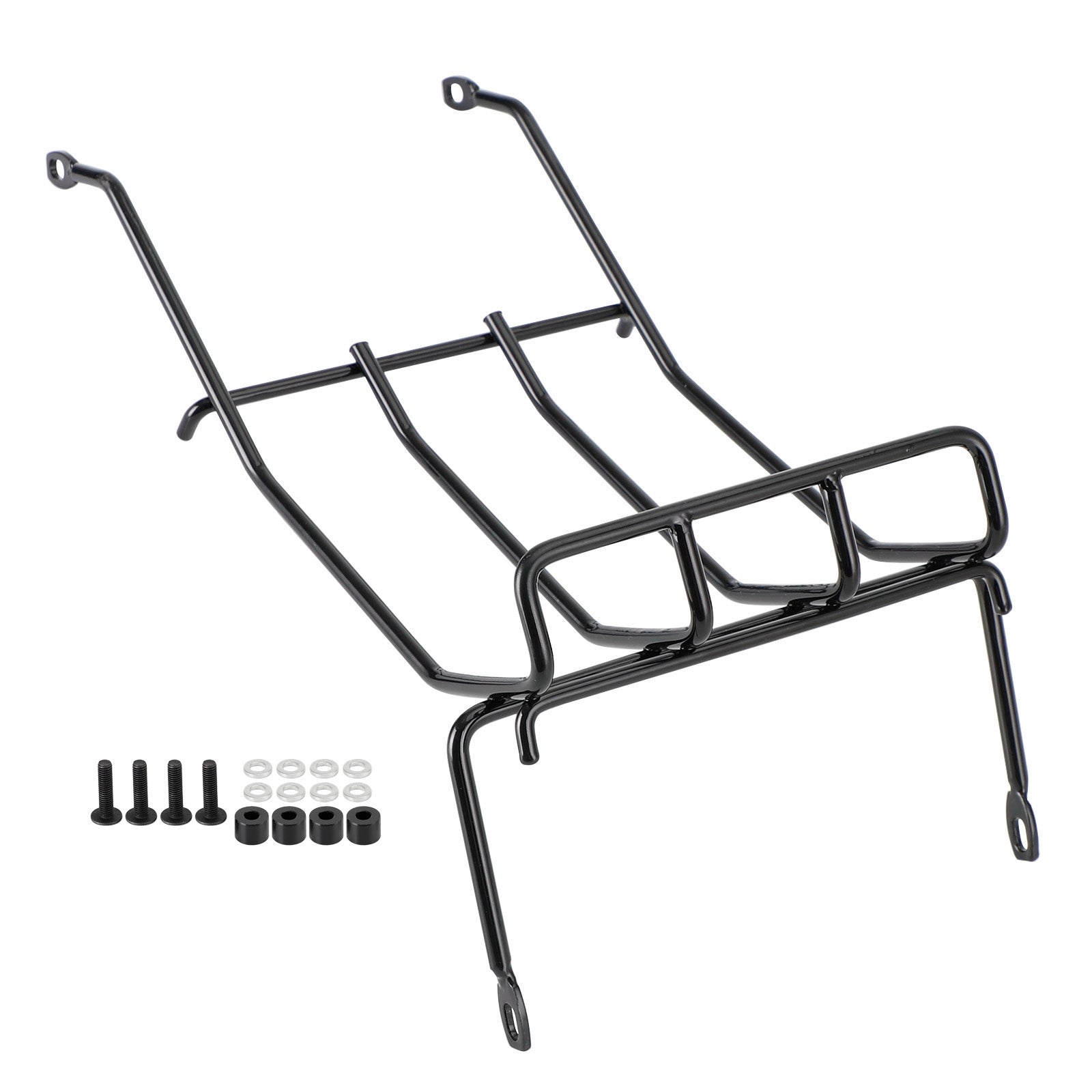 2018 - 2023 Honda Super Cub C125 Nuevo soporte central - Negro brillante