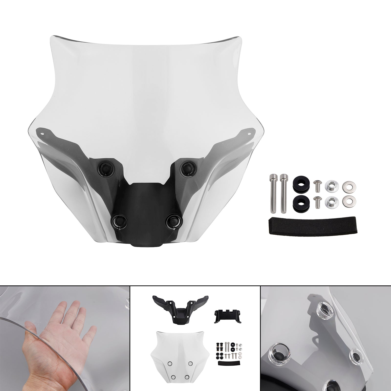 2024-2025 YAMAHA MT-09/SP Windshield WindScreen + Bracket