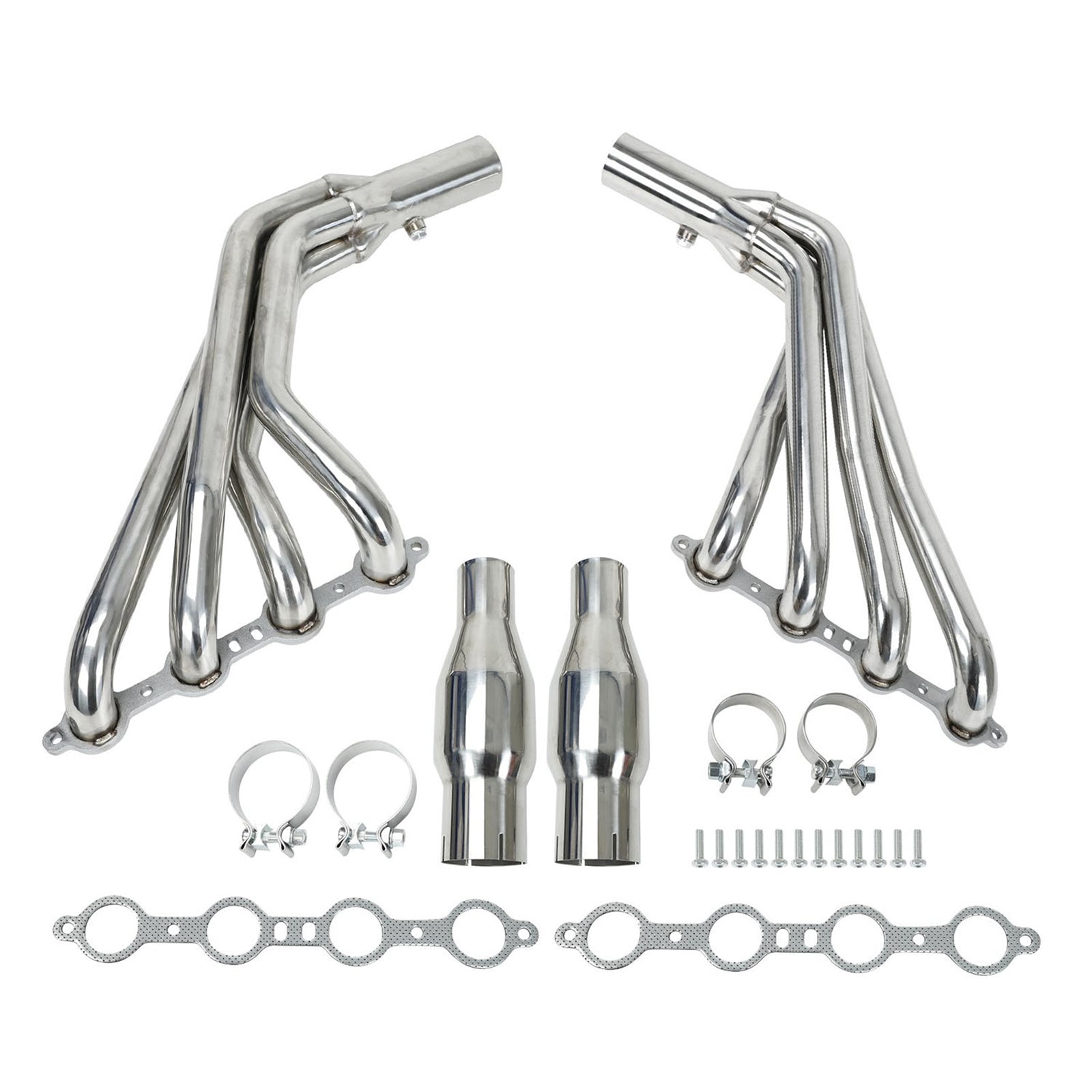Long Tube Stainless Manifold Headers Fit Chevy Camaro SS LS3 6.2L V8 2010-2015