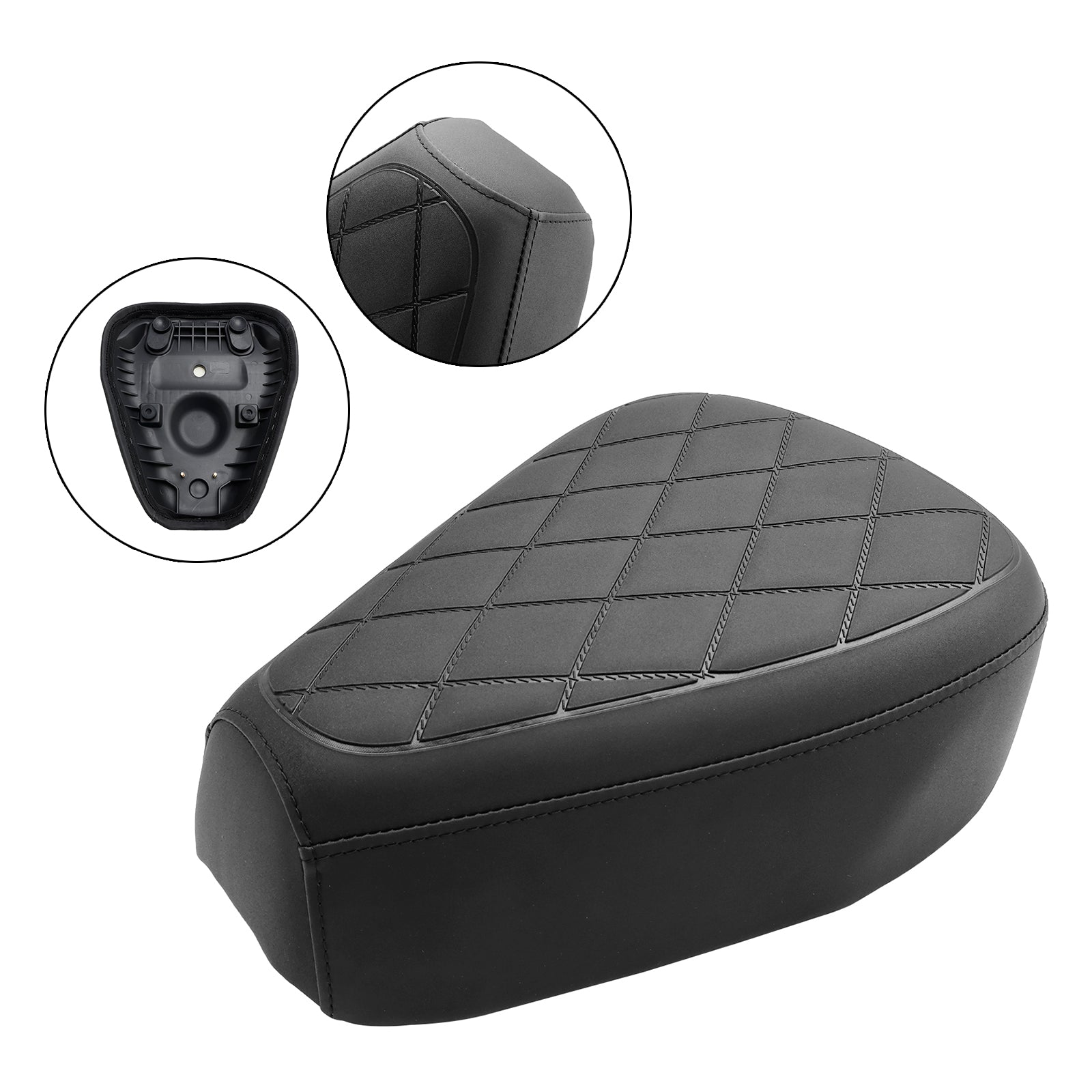 2023 Honda Cross Cub CC110 Front Raider Seat Driver Cushion PU Black