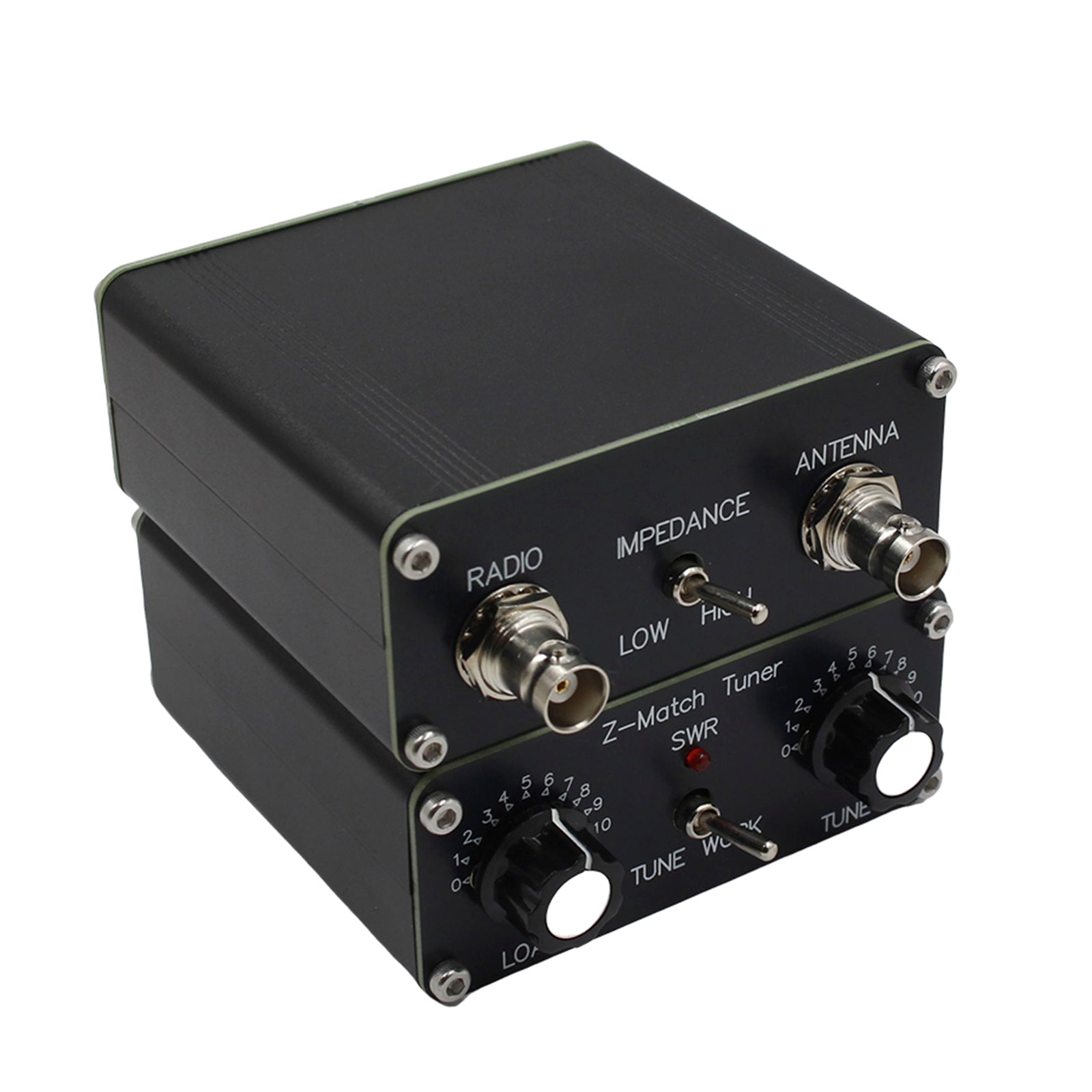 QRP Z-match Manual Anténa 5W TUNER 3-28MHz Z-MATCH QRP Manual Anténny tuner šunka HAM