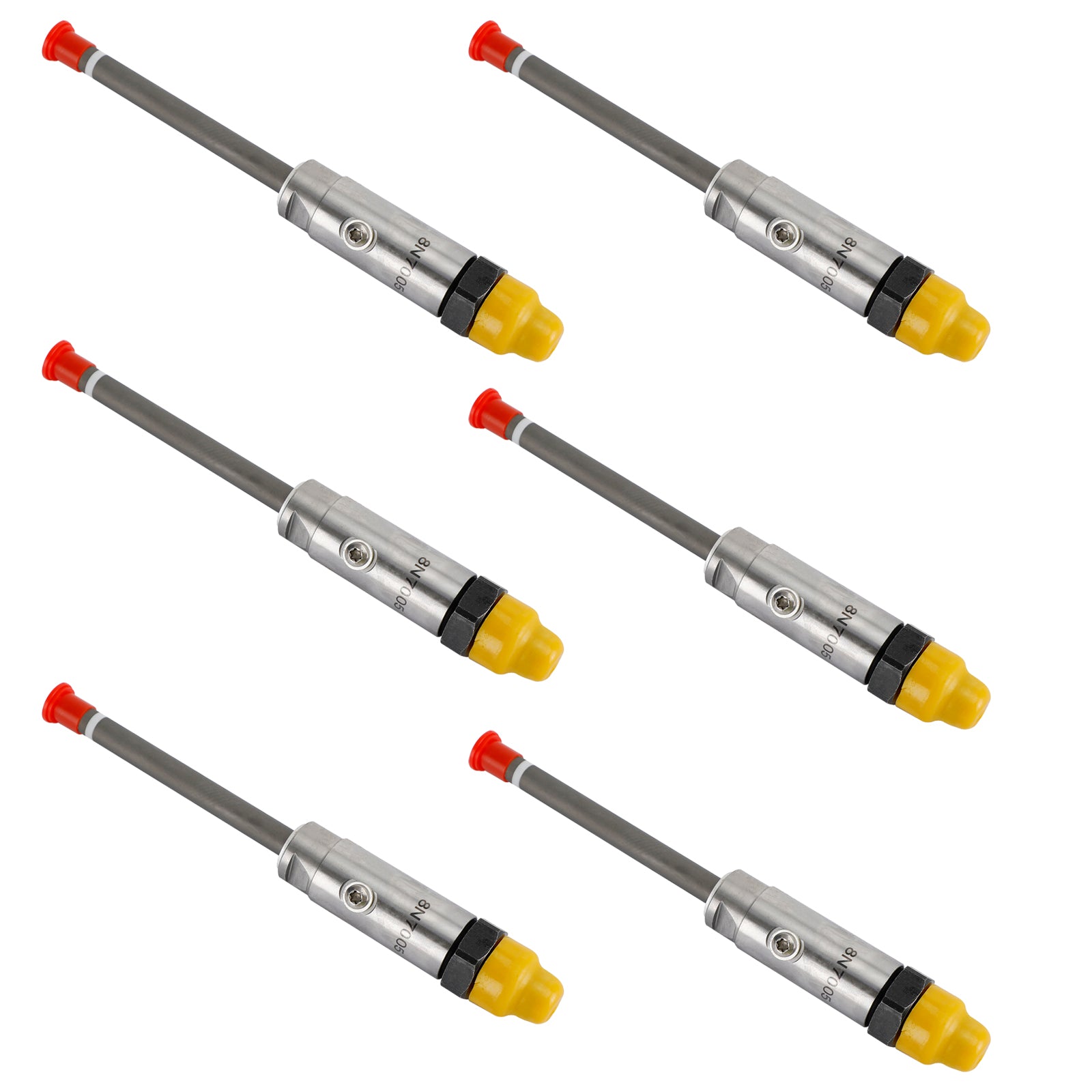 6pcs 8n-7005 Bocal de lápis de injetor de combustível para Caterpillar CAT 3304 3306B MOTOR