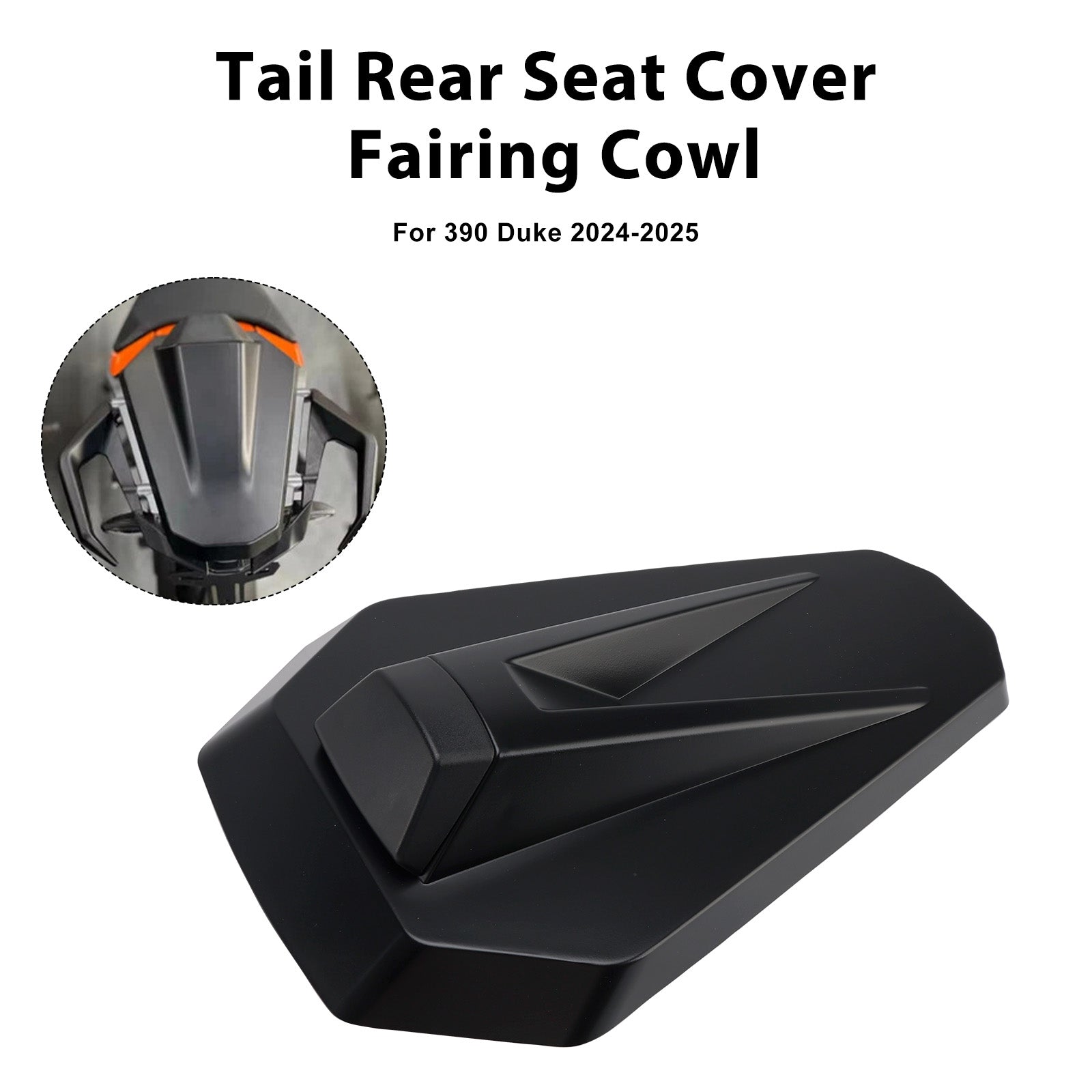2024-2025 390 Duke Tail Rear Seat Cover Fairing Cowl