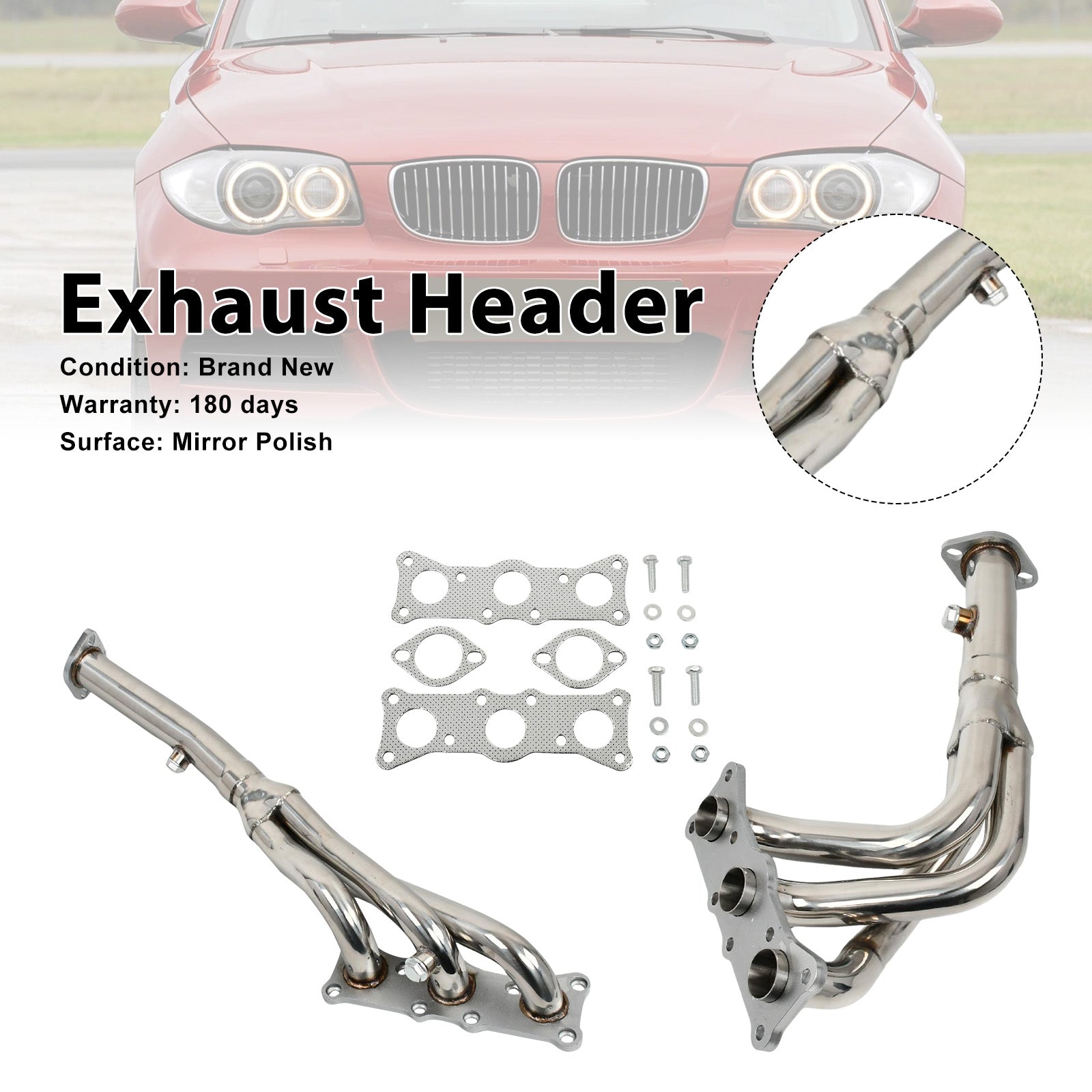 2007-2013 For BMW E92 328i / 328xi / 328i xDrive (Coupe) Exhaust Manifold Header