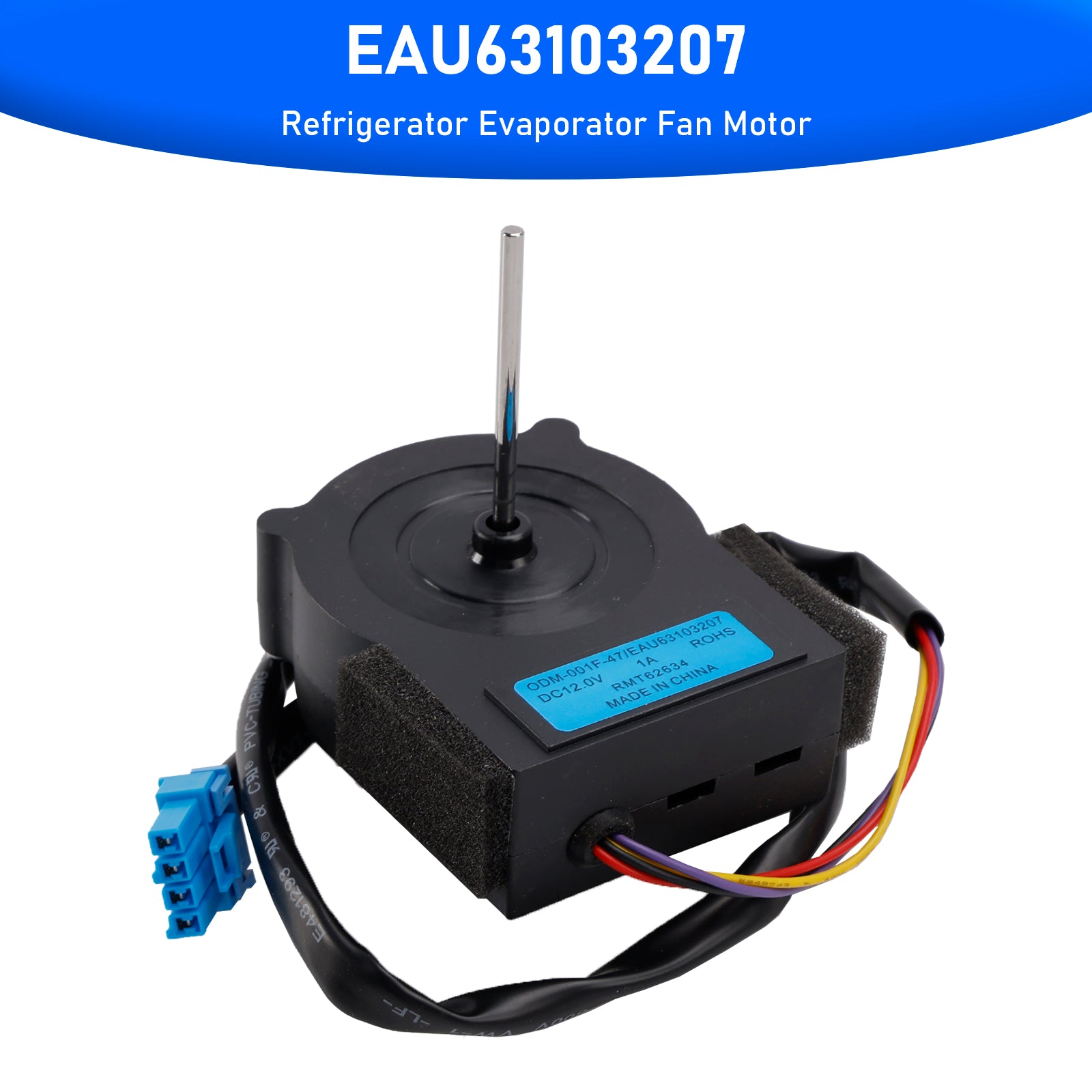 Moteur de ventilateur d'évaporateur de réfrigérateur EAU63103207 pour réfrigérateur LG Kenmore