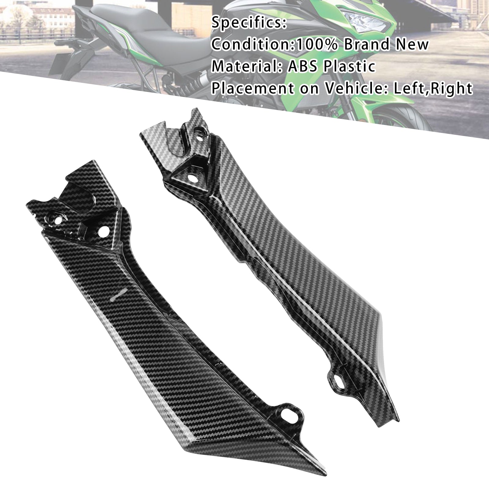 2022-2024 Kawasaki Versys 650 KLE650 Sidesete Fairing Panel Cowl