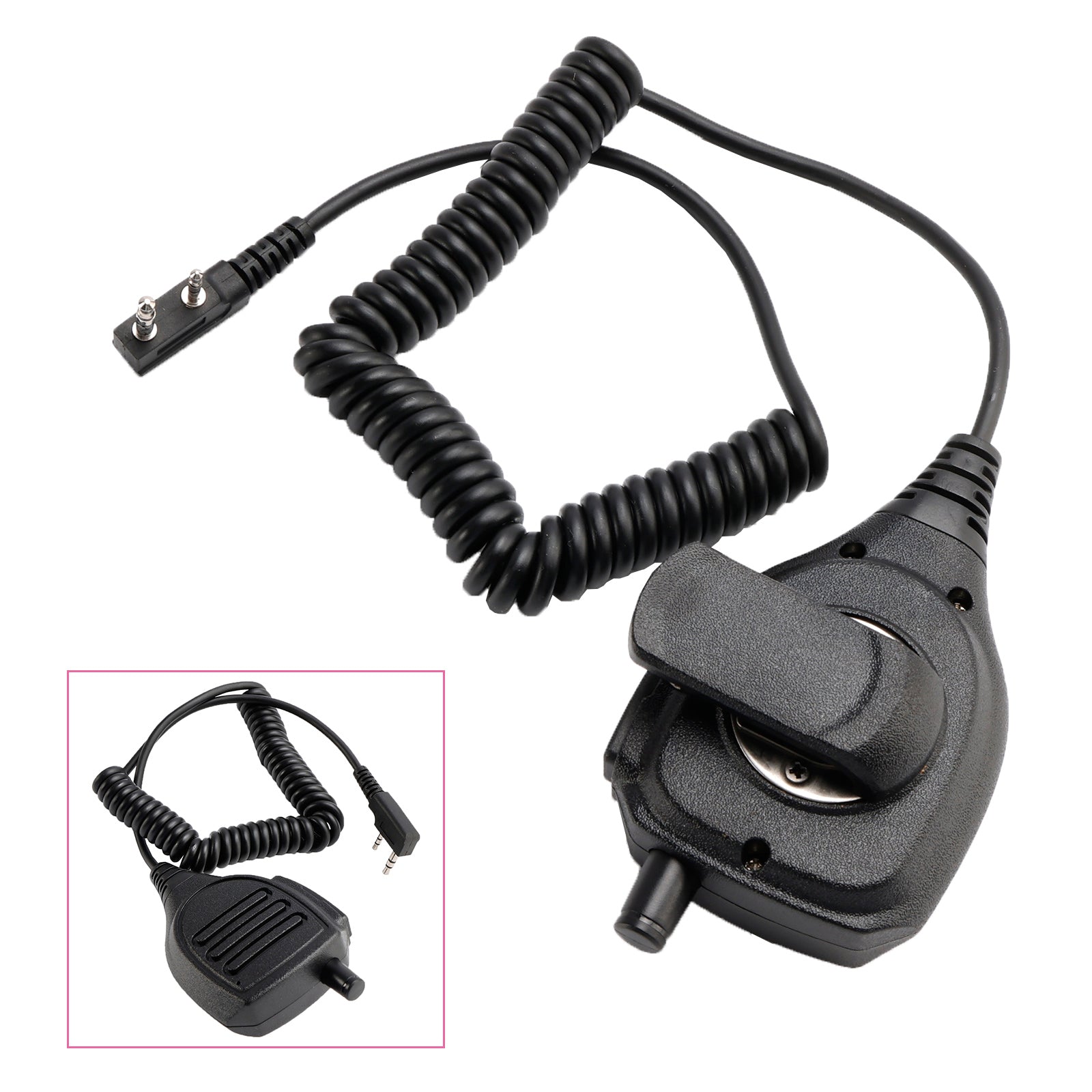 K-SM1601 Microfone-falante para TK-220 TH-F6 RPV516A KG659 TG-2AT PX-666 UV-5RB