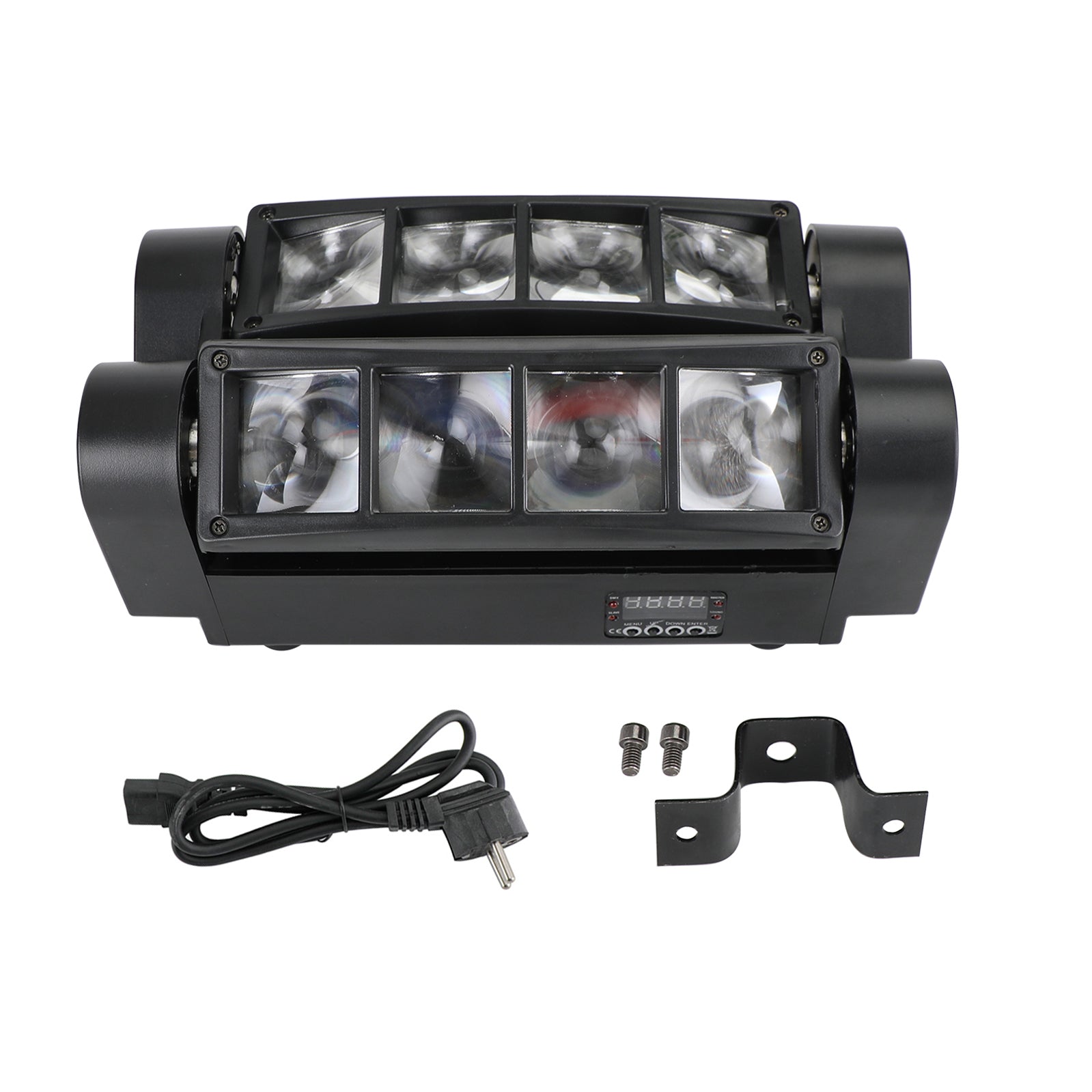 80W 8LED RGBW Spider Moving Head Stage Lighting Beam DMX Disco Party DJ Lighting