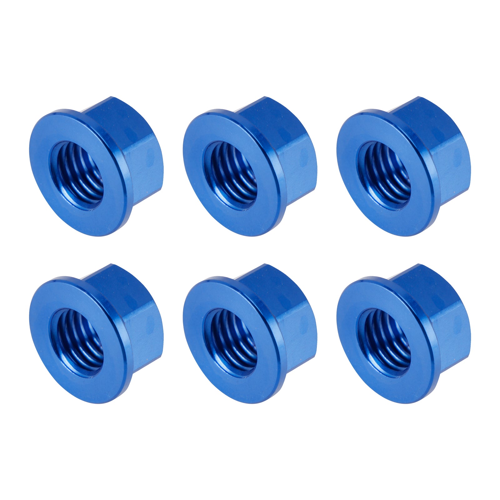 Rear Sprocket Nut Kit M10x1.5mm Blue For Aprilia RSV RSV4 1000R Factory 04-16