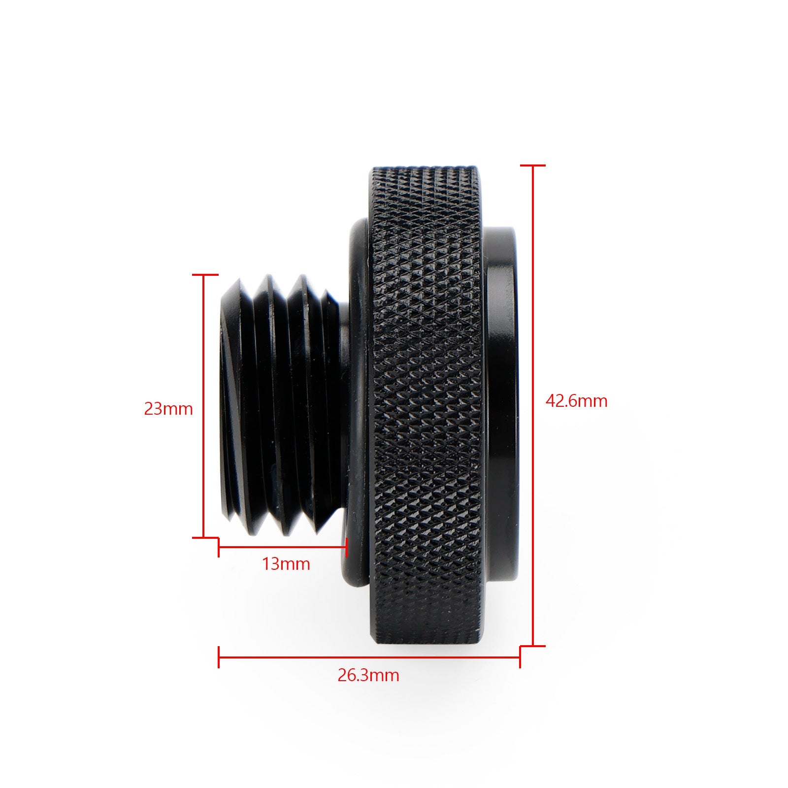 Capuchis de remplissage d'huile noir pour Bonneville T100 T120 Bobber Black Speedmaster 2016-2023