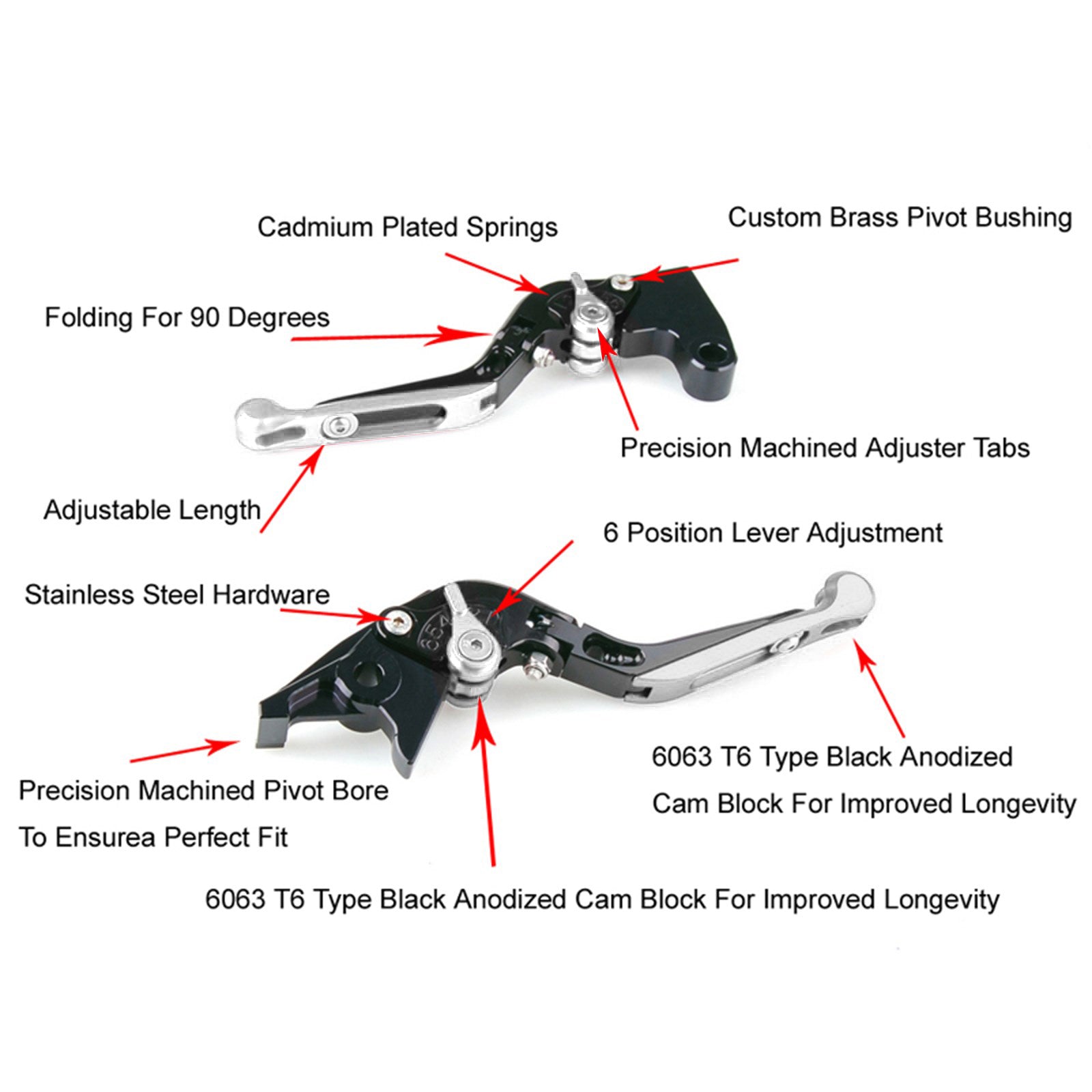 Adjustable Clutch Brake Lever fit for YAMAHA XSR900 XSR900GP MT-09 MT-09SP 24-25