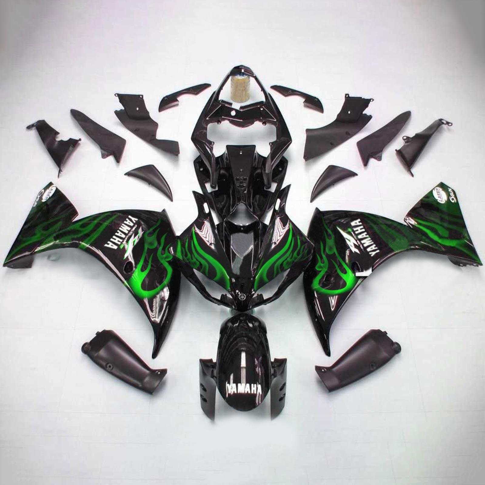 2009-2011 YAMAHA YZF 1000 R1 AMOTOPART INJEKTION FAIRING KIT BOODYWORK ABS #131