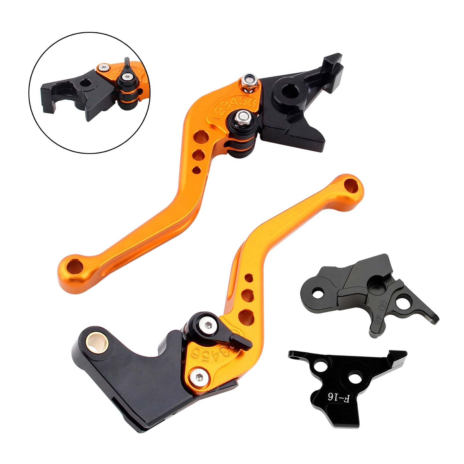 2022-2023 Harley x350 nova alavanca de freio de embreagem curta