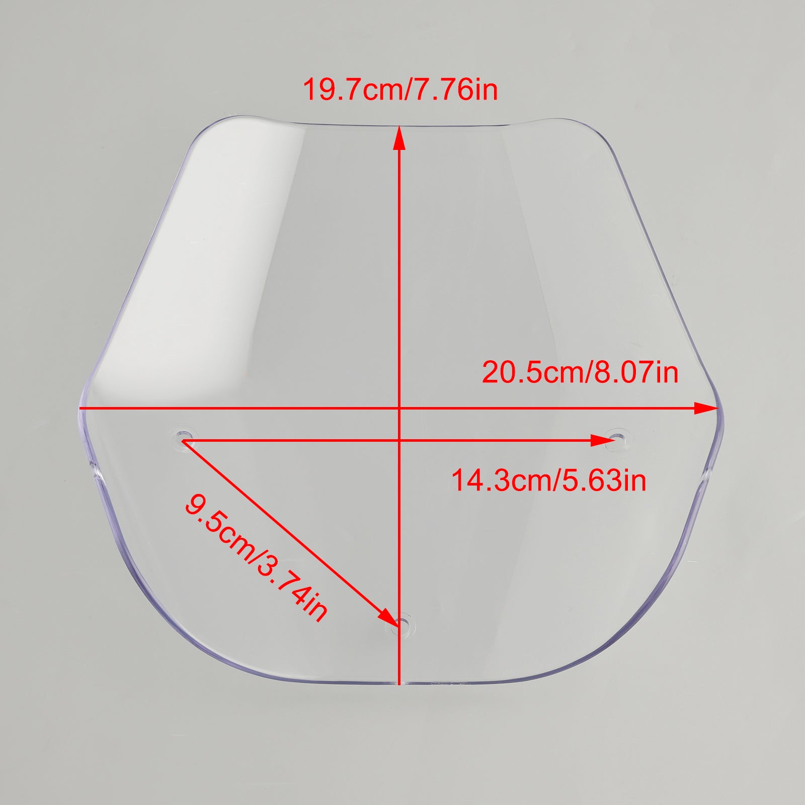 2023-2024 Suzuki GSX-8S Windshield WindScreen