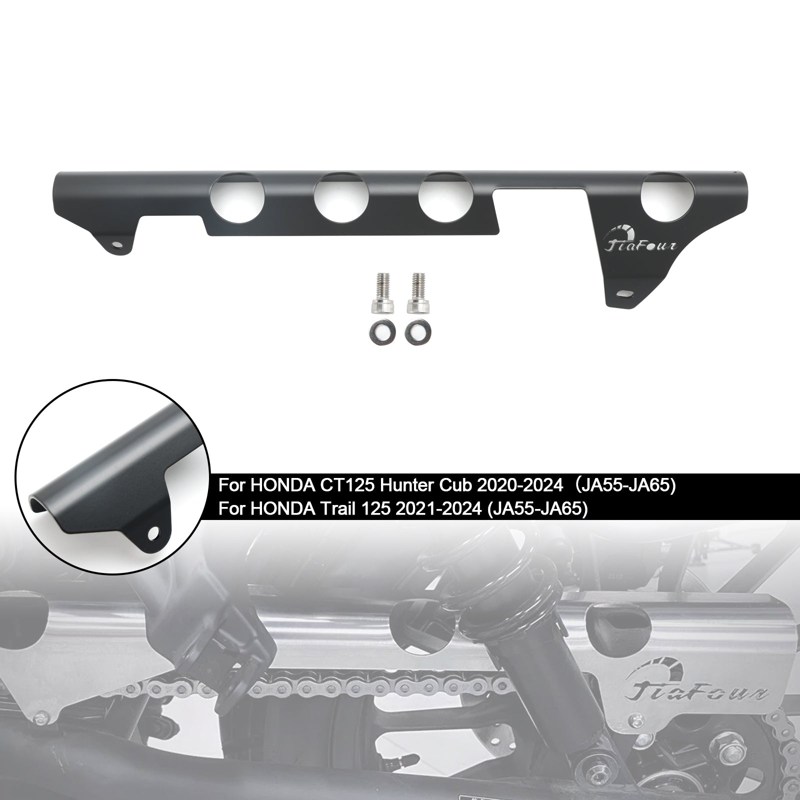 Kryt strážcu reťazca pre Honda CT125 Trail 125 JA55 JA65 2020-2024