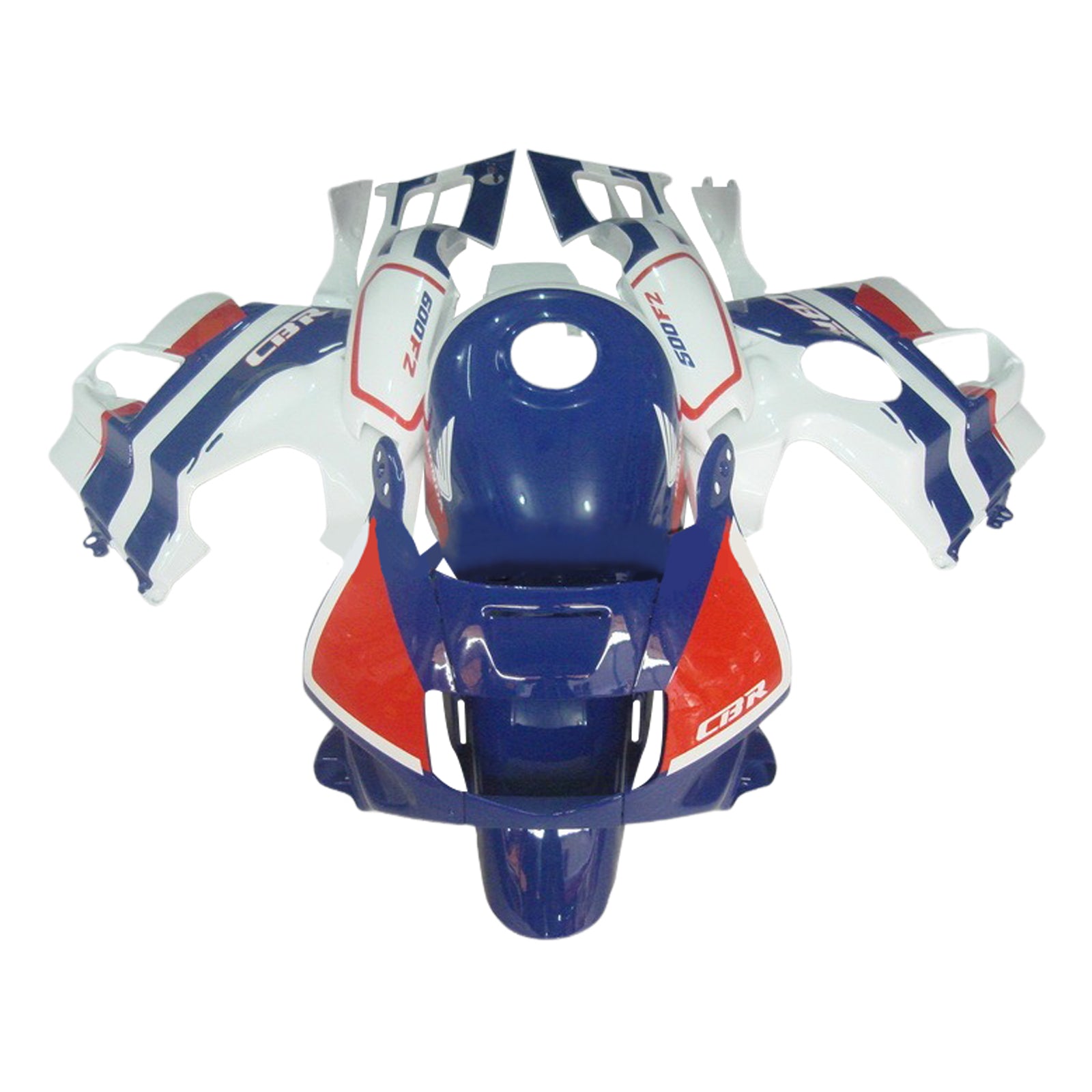1991-1994 Honda CBR600 F2 Kit de carenado de inyección Carrocería Plástico ABS