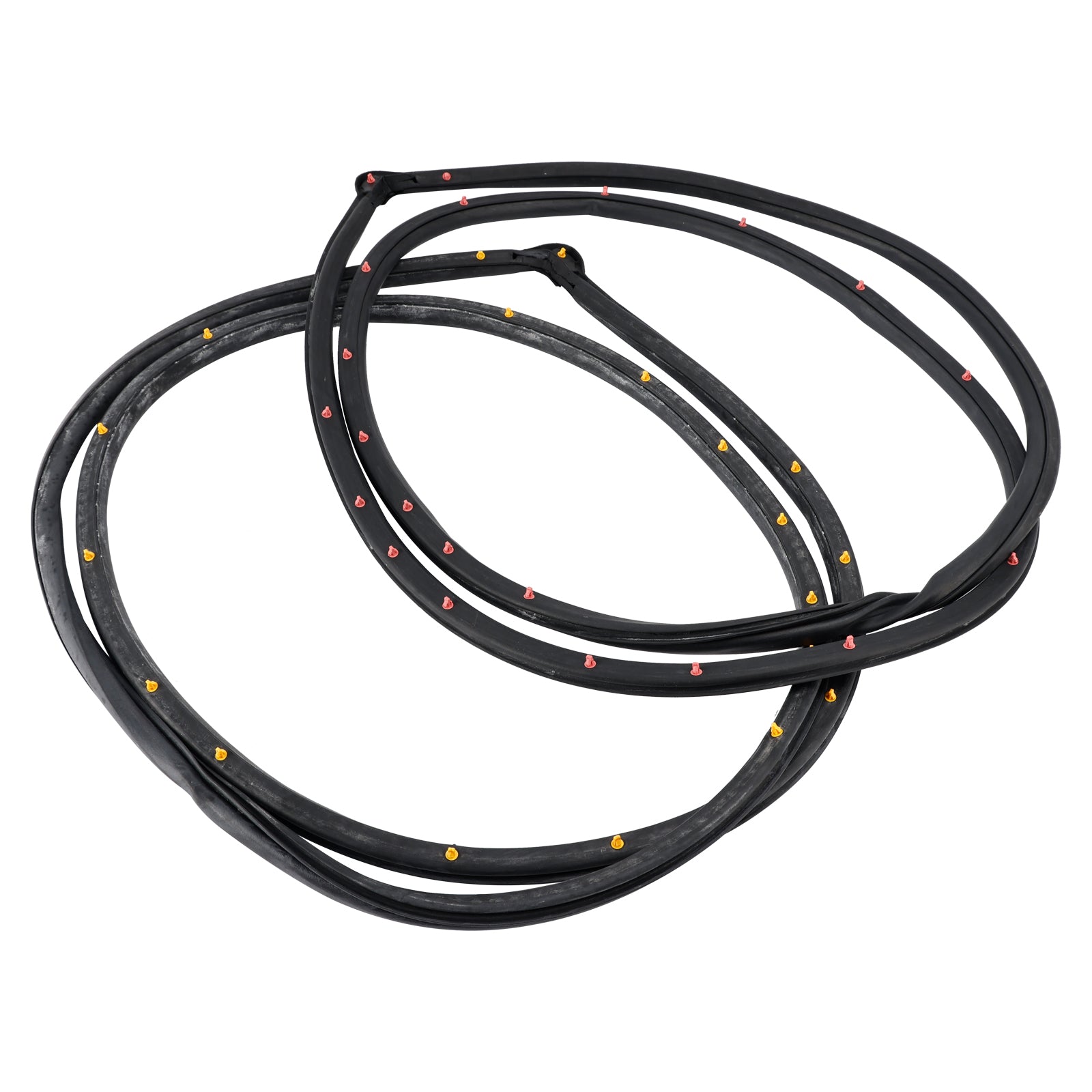 2PCS Front Door Weatherstrip RH & LH For Honda Integra Acura RSX DC5 2002-2006