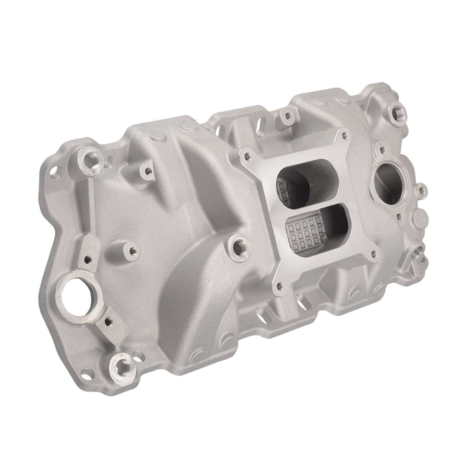 Dual Plane Inlaatspruitstuk geschikt voor Chevy Small Block 305 327 350 400 57-86 High Rise