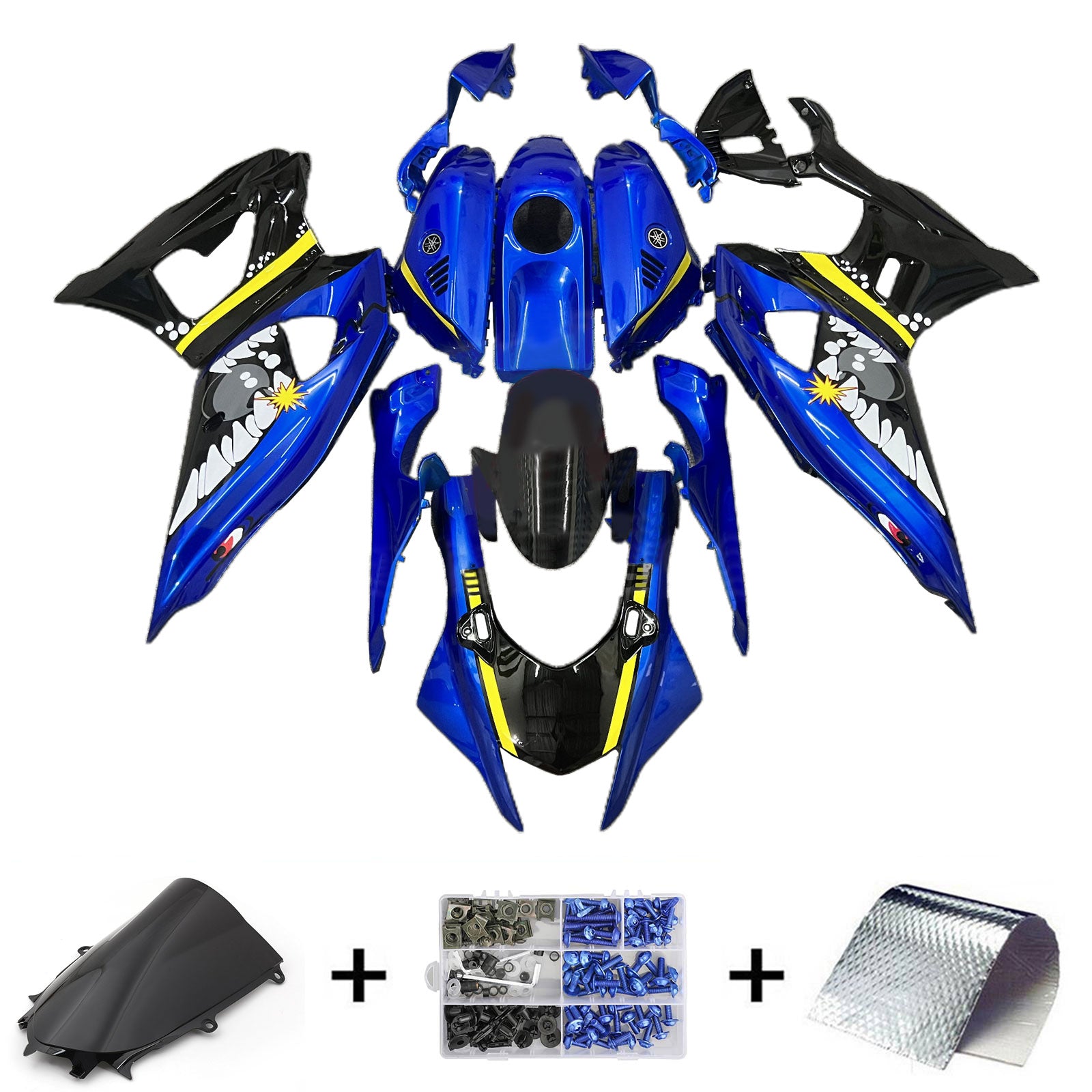 2021-2024 Yamaha Yzf-R7 Kit de carénage de camers