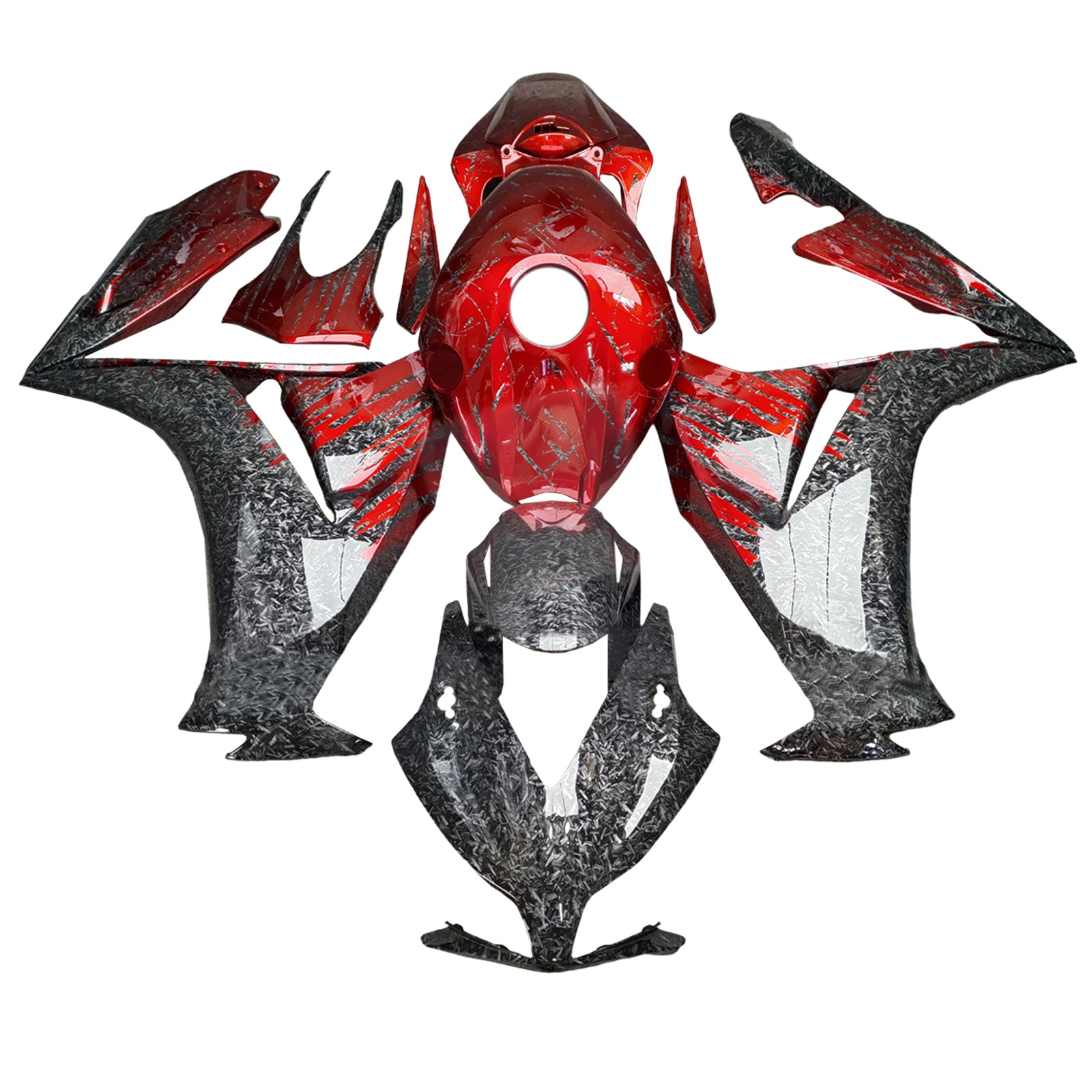 2012-2016 Honda CBR1000RR Kit de carenado de inyección Carrocería Plástico ABS